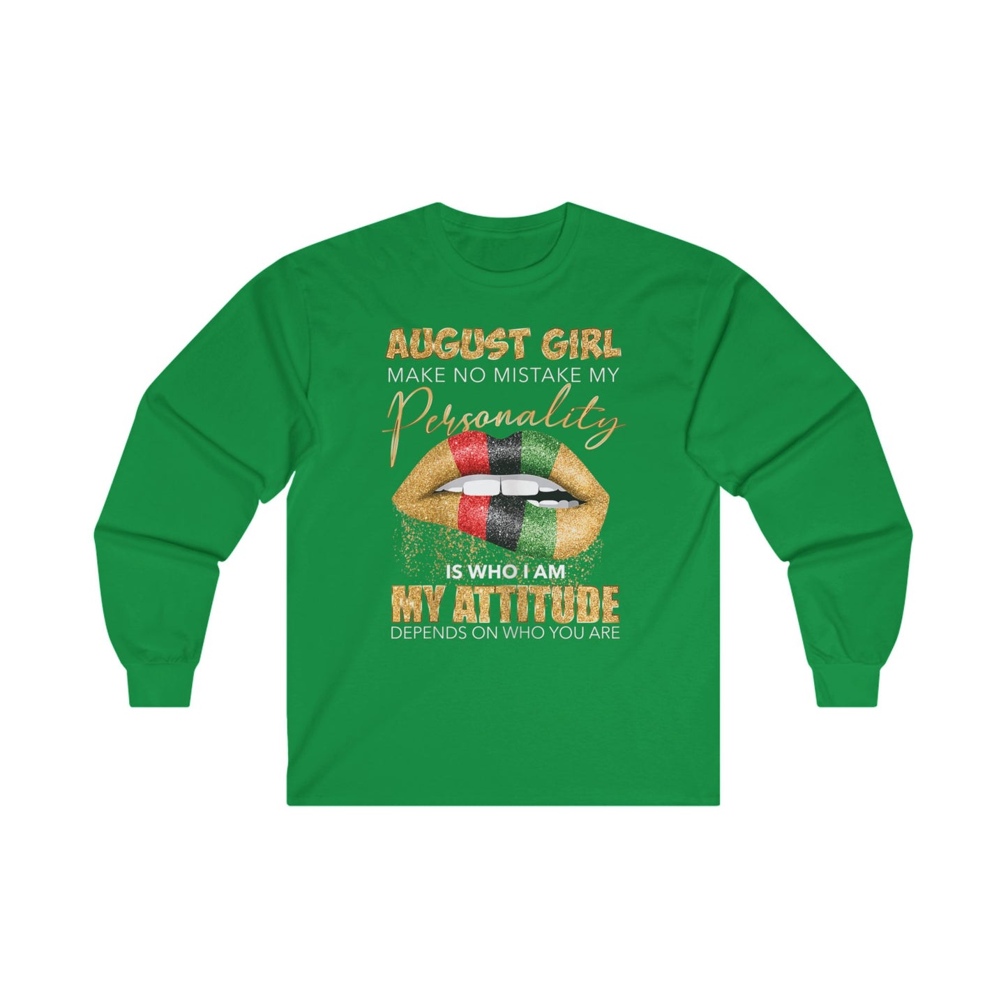August Girl Long Sleeve Tee - Bold Attitude & Personality