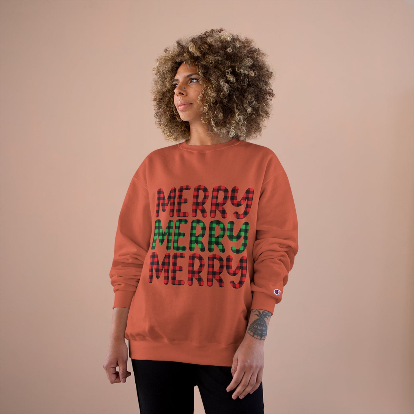 Merry Merry Merry Champion Sweatshirt