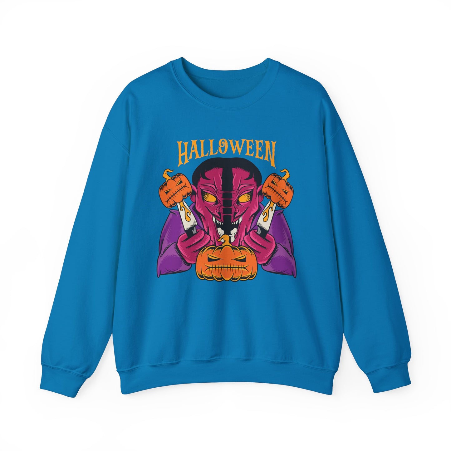 Halloween Crewneck Sweatshirt - Bold Graphic Design