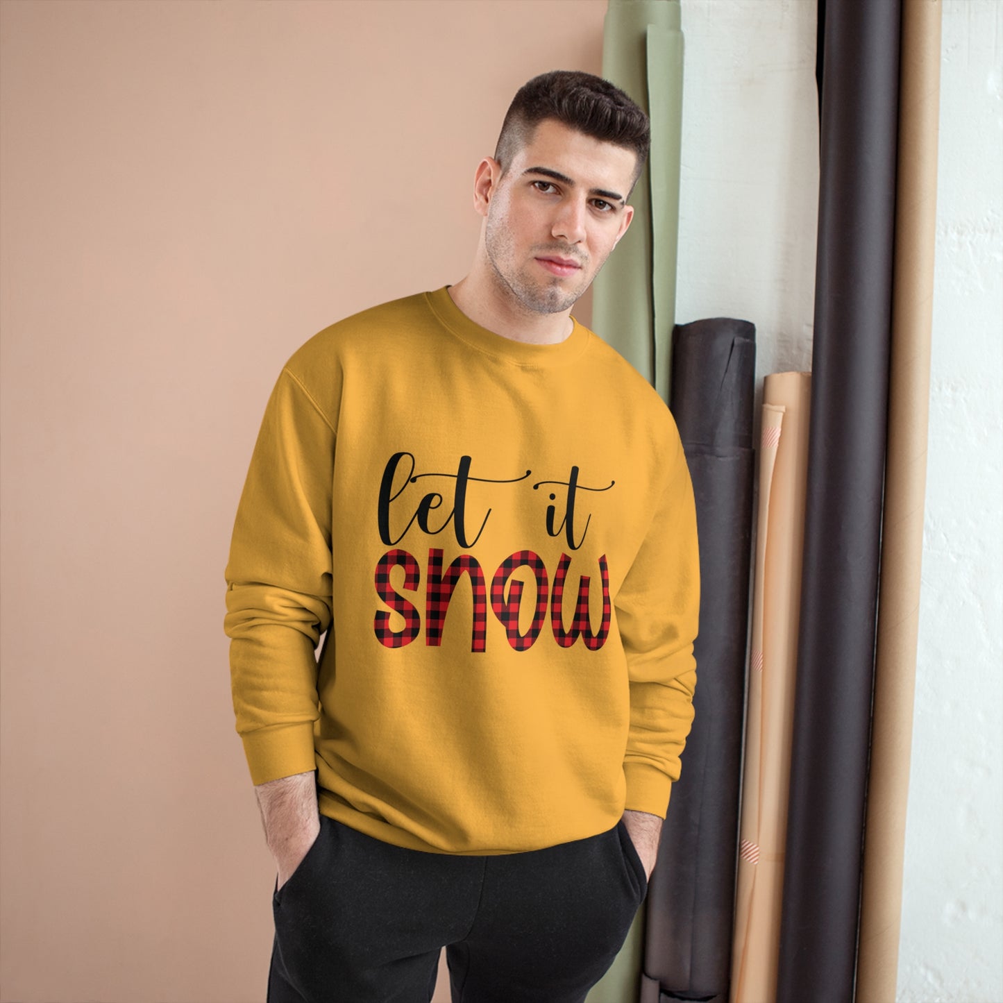 Let It Snow Champion Sweatshirt