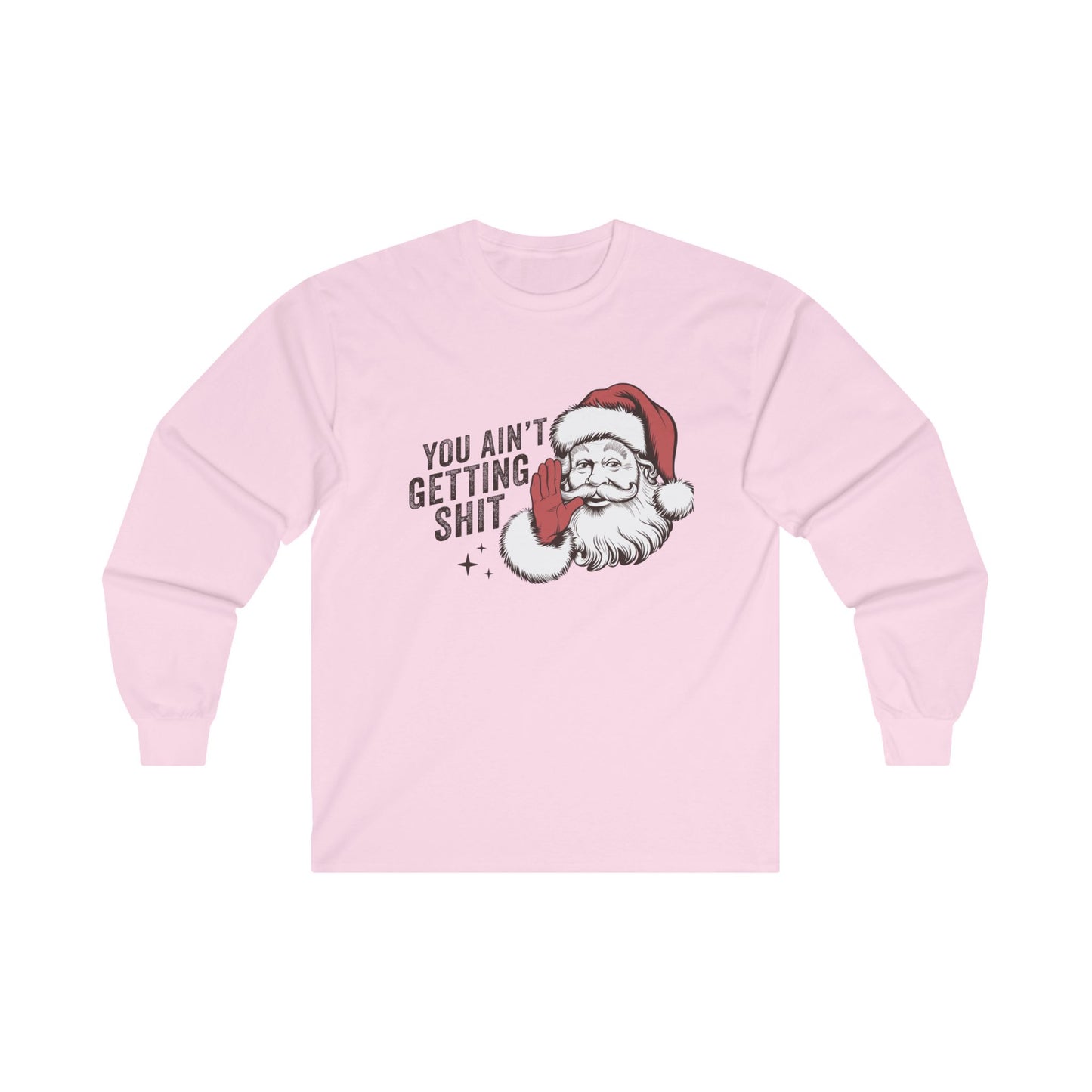 Festive 'Good All Things Are Possible' Long Sleeve Tee
