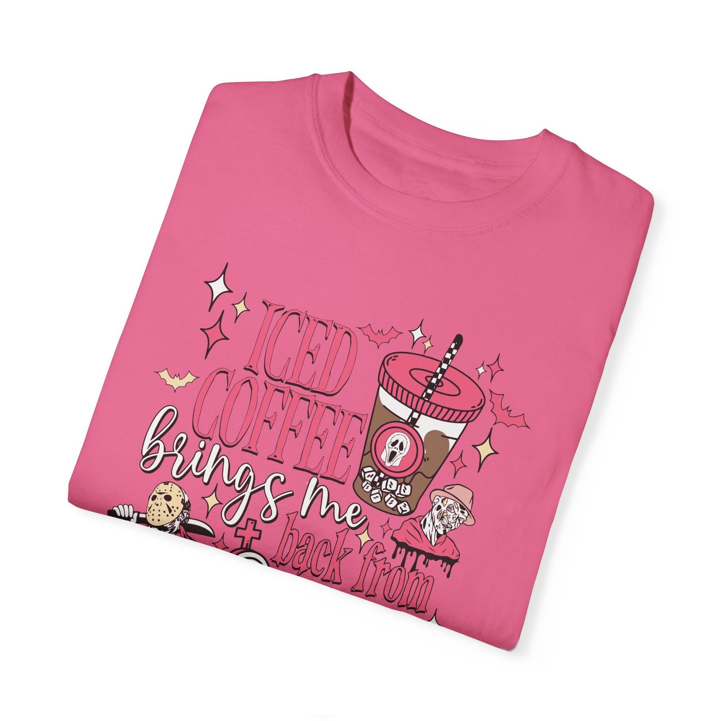 Ice Coffee Garment-Dyed T-shirt