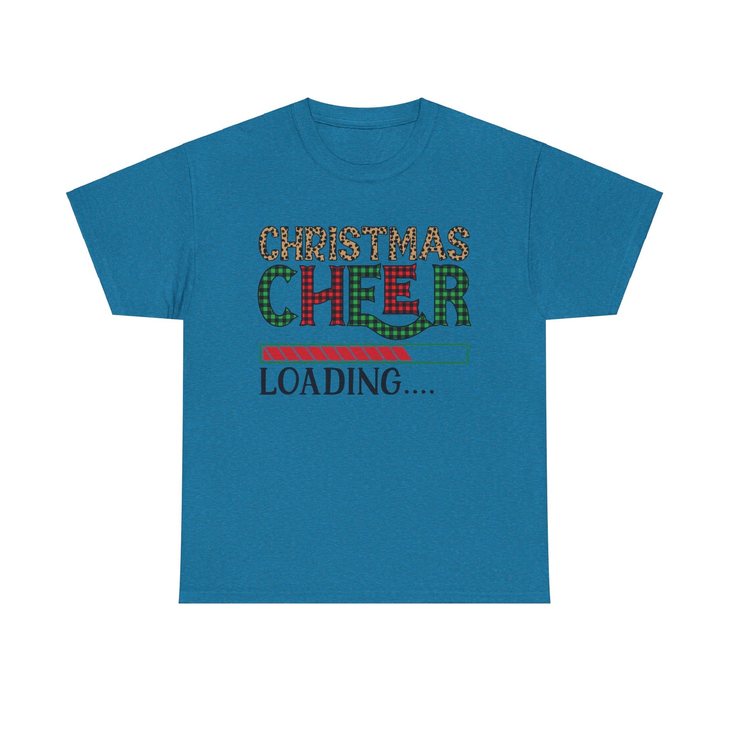Christmas Cheer Loading Unisex Heavy Cotton Tee