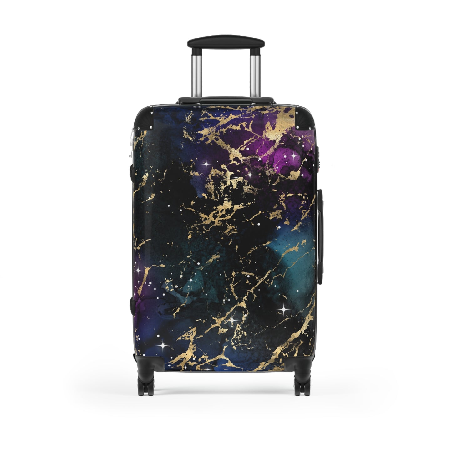 Purple Gold Suitcase