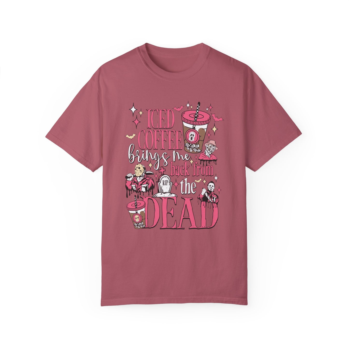 Ice Coffee Garment-Dyed T-shirt