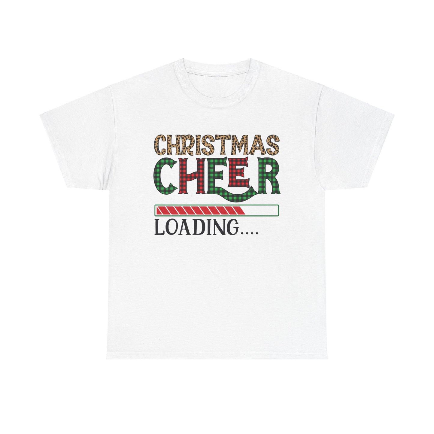 Christmas Cheer Loading Unisex Heavy Cotton Tee