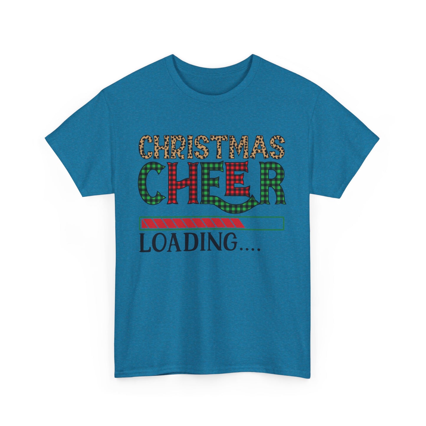 Christmas Cheer Loading Unisex Heavy Cotton Tee