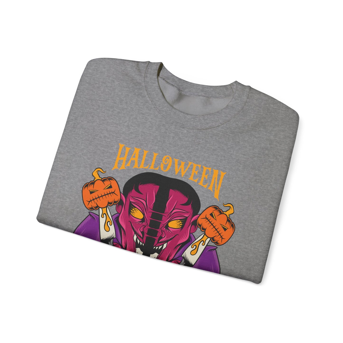 Halloween Crewneck Sweatshirt - Bold Graphic Design