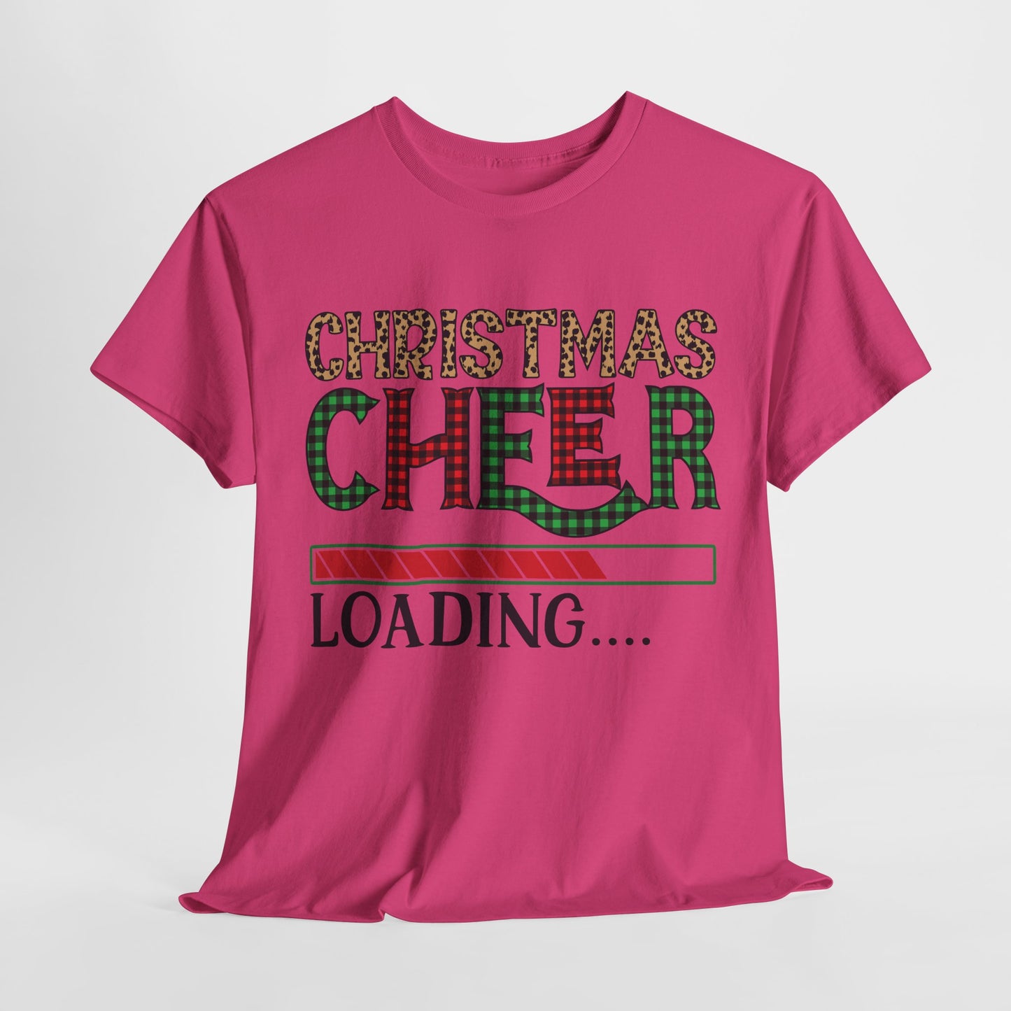 Christmas Cheer Loading Unisex Heavy Cotton Tee