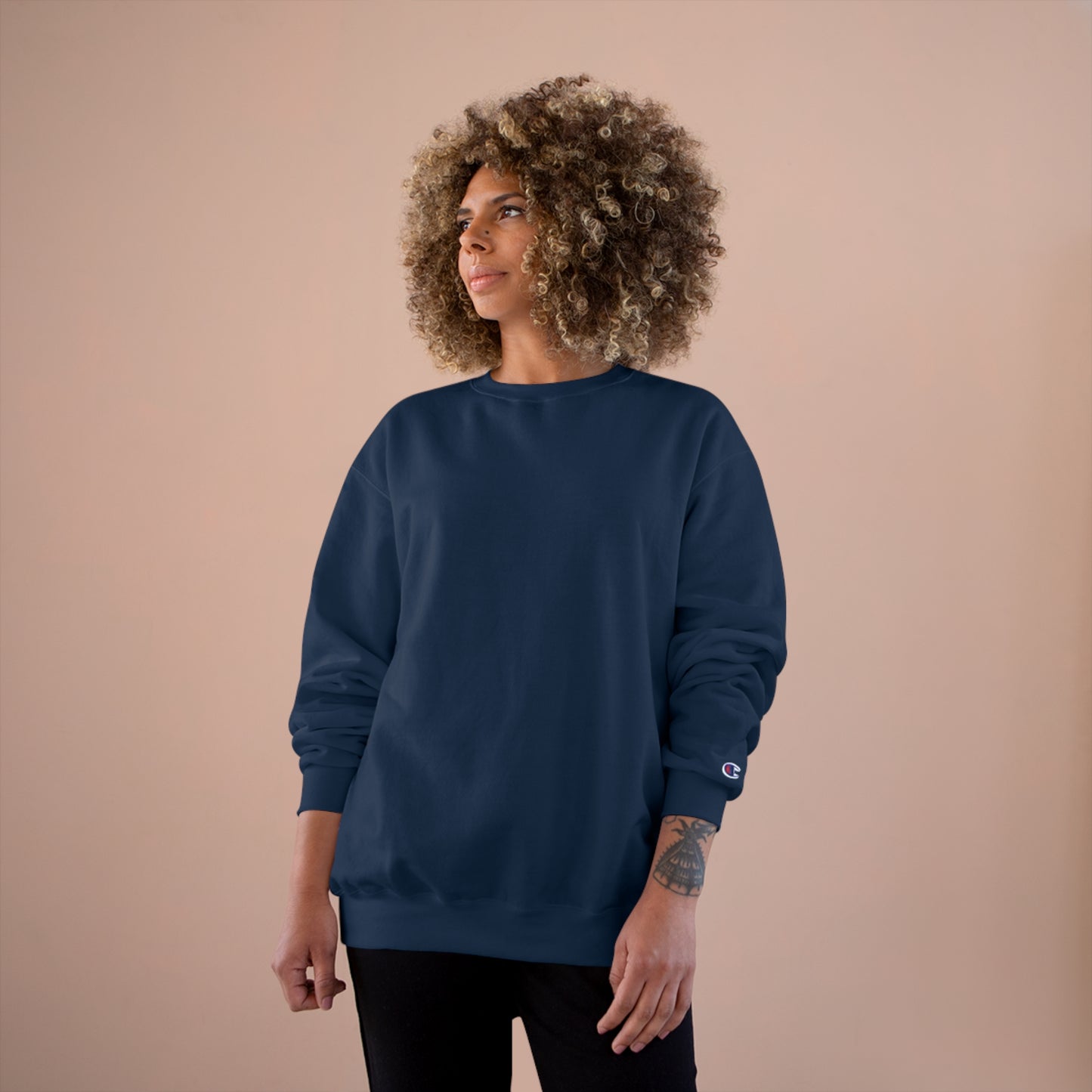 (Back print) Kiss My Ass Champion Sweatshirt - Fun & Bold Streetwear for Confident Individuals