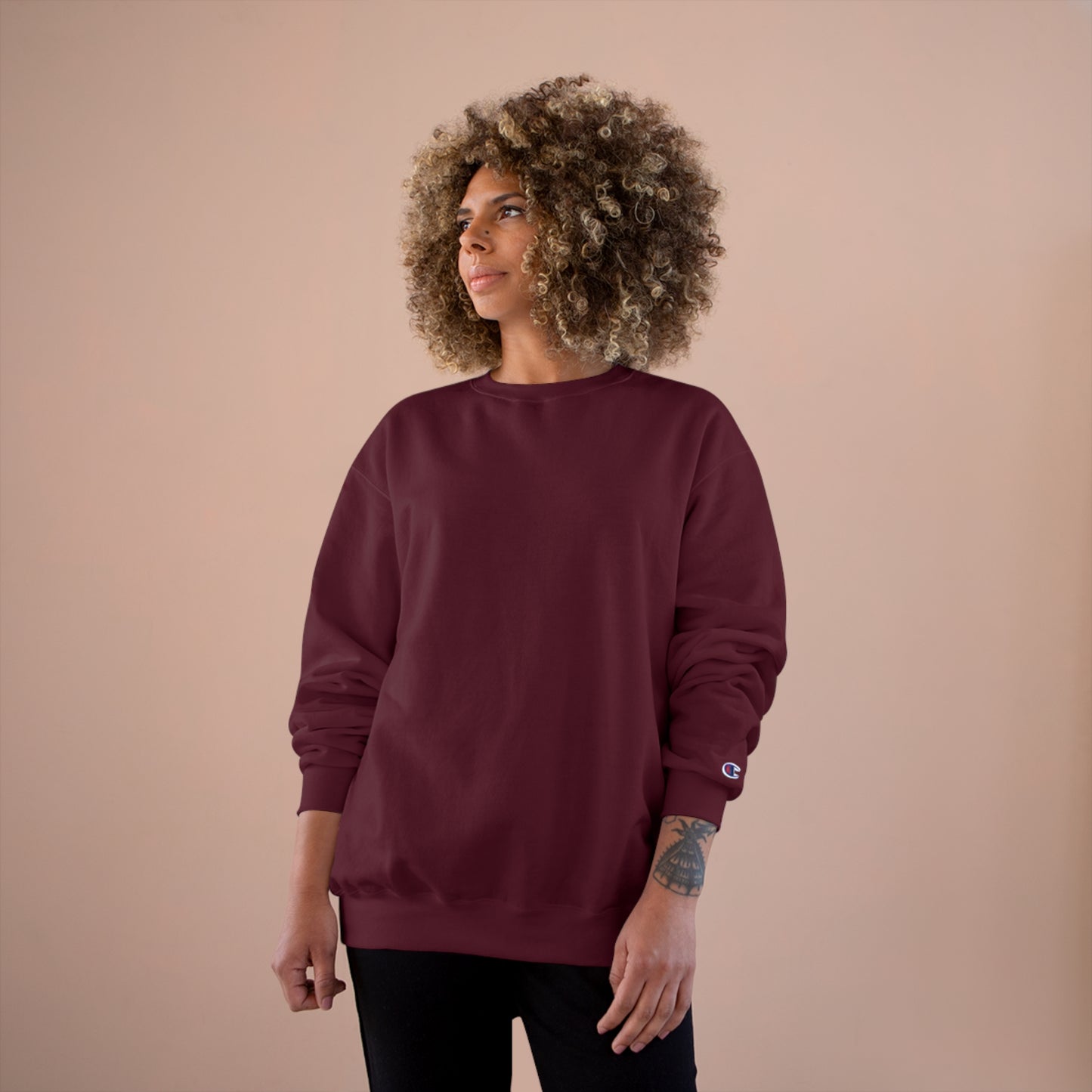 (Back print) Kiss My Ass Champion Sweatshirt - Fun & Bold Streetwear for Confident Individuals