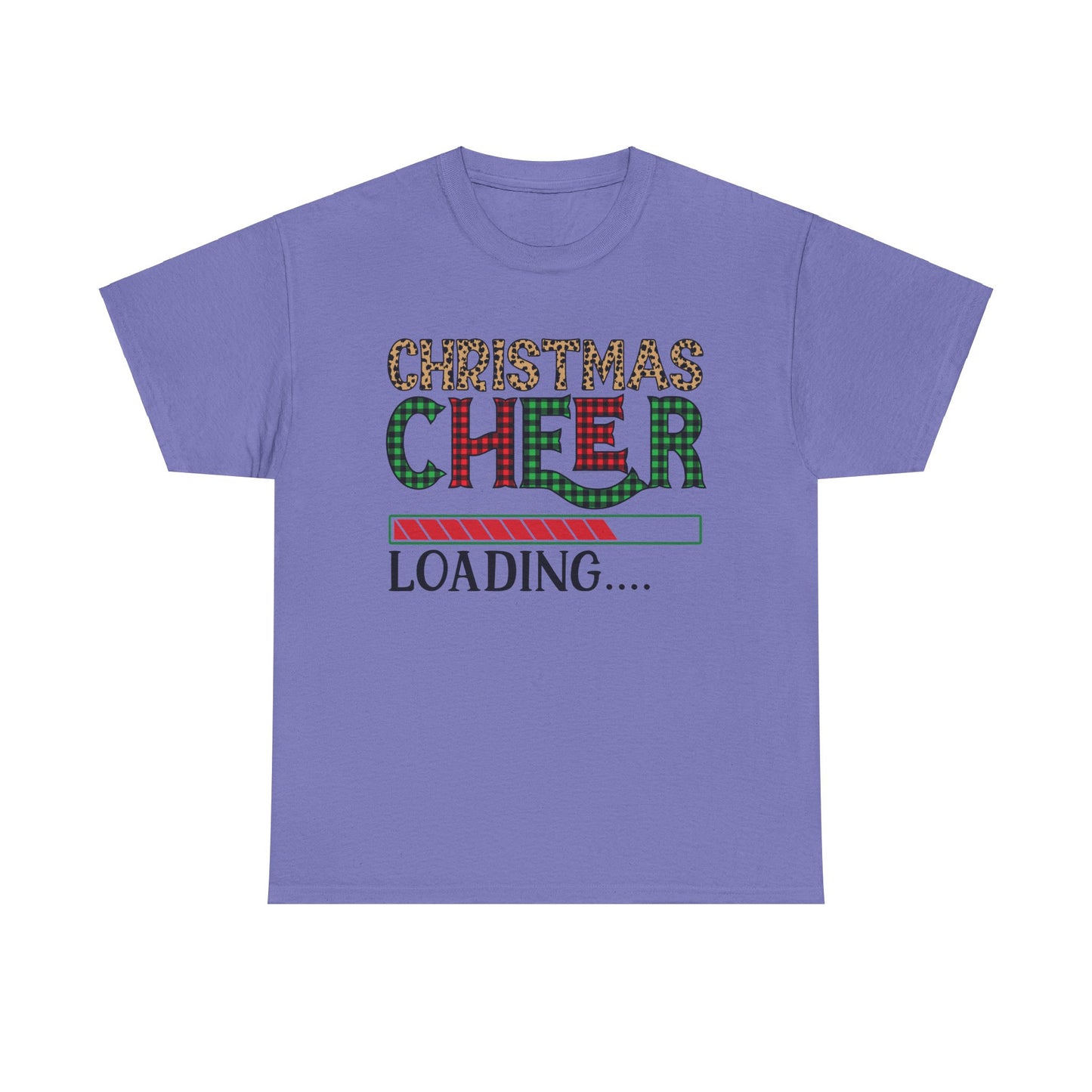 Christmas Cheer Loading Unisex Heavy Cotton Tee