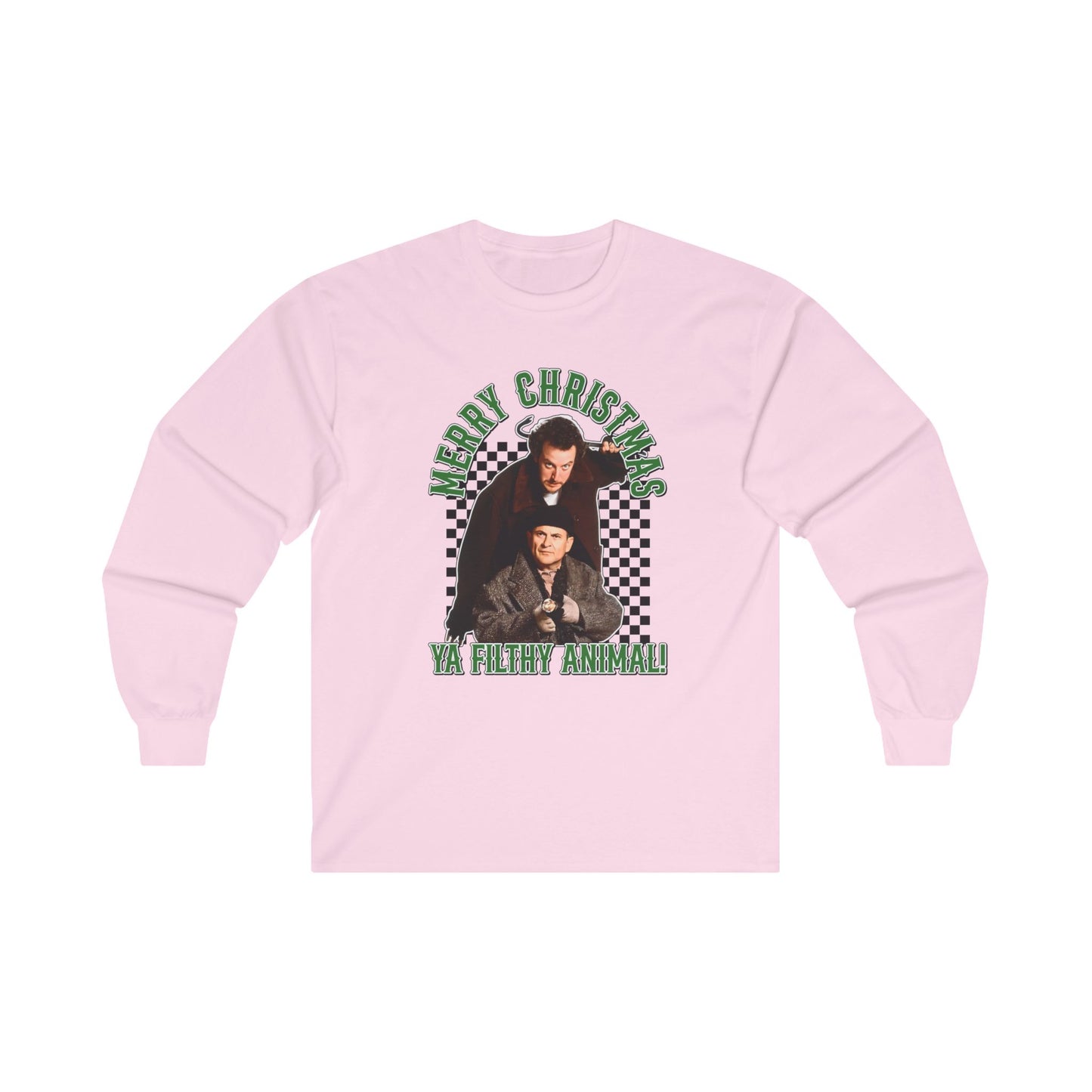 Merry Christmas Long Sleeve Tee - Funny Holiday Apparel for Fans