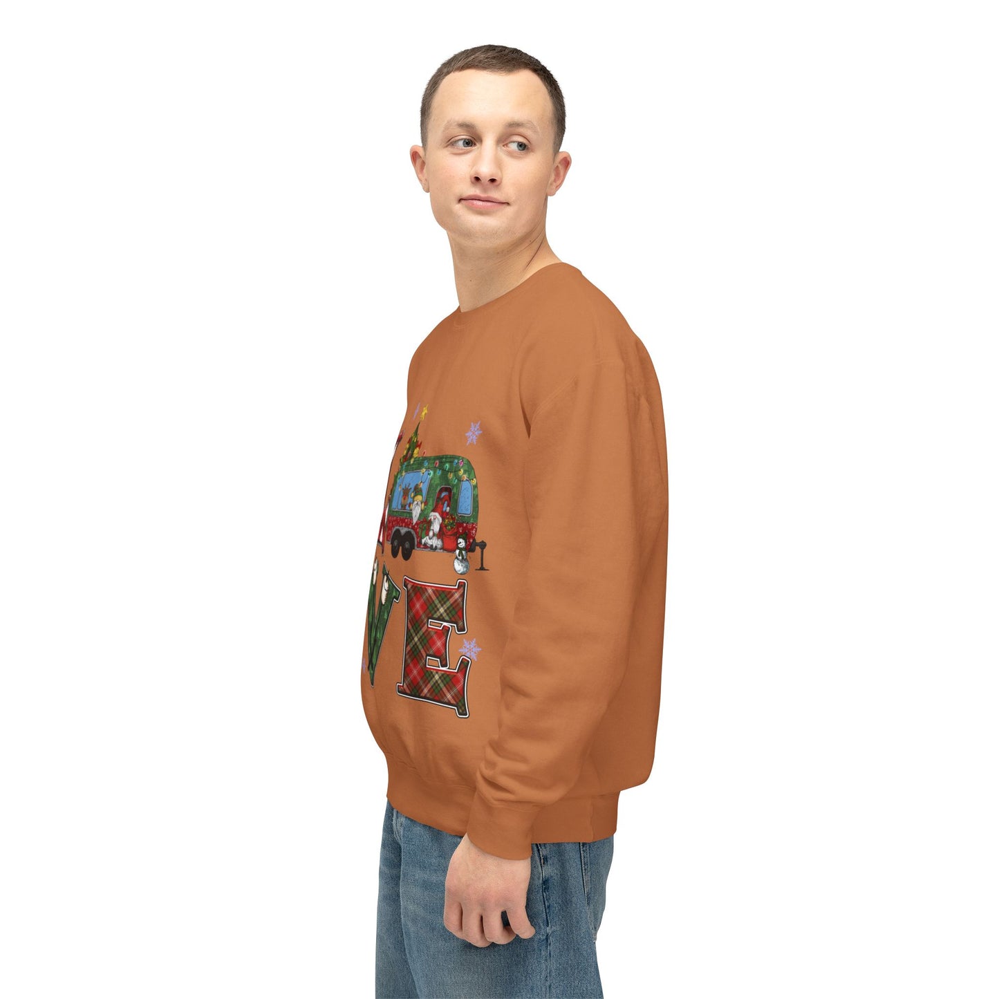 Love Vintage Holiday Crewneck Sweatshirt