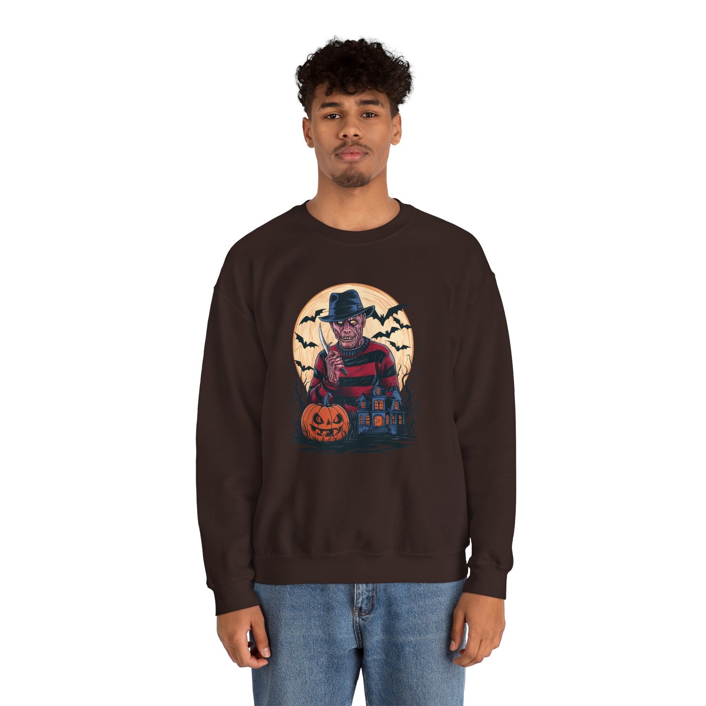 Halloween Freddy Krueger Crewneck Sweatshirt - Unisex