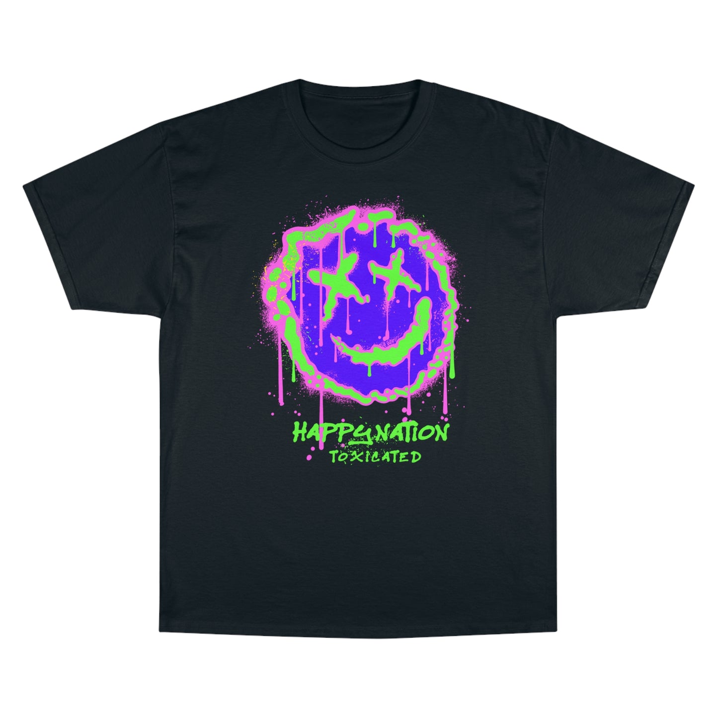 Smiley Face Champion T-Shirt - Happy Nation Collection