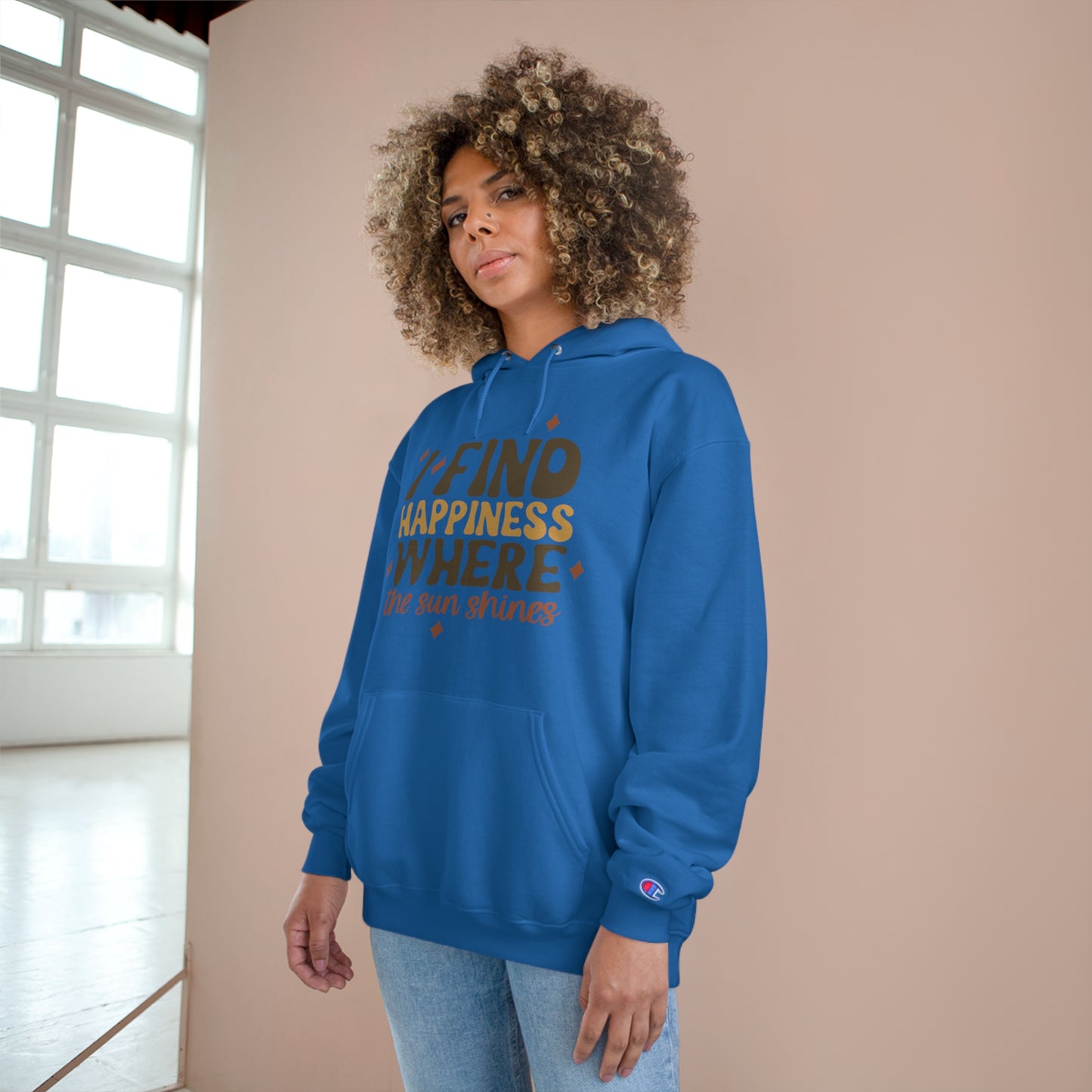 Happiness and Sunshine Champion Hoodie
