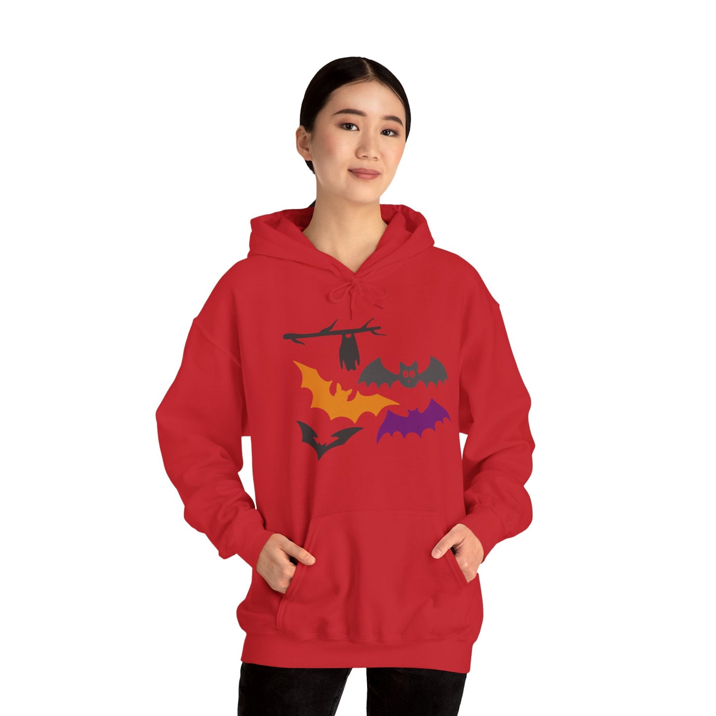 Halloween Bats Heavy Blend™ Hooded Sweatshirt