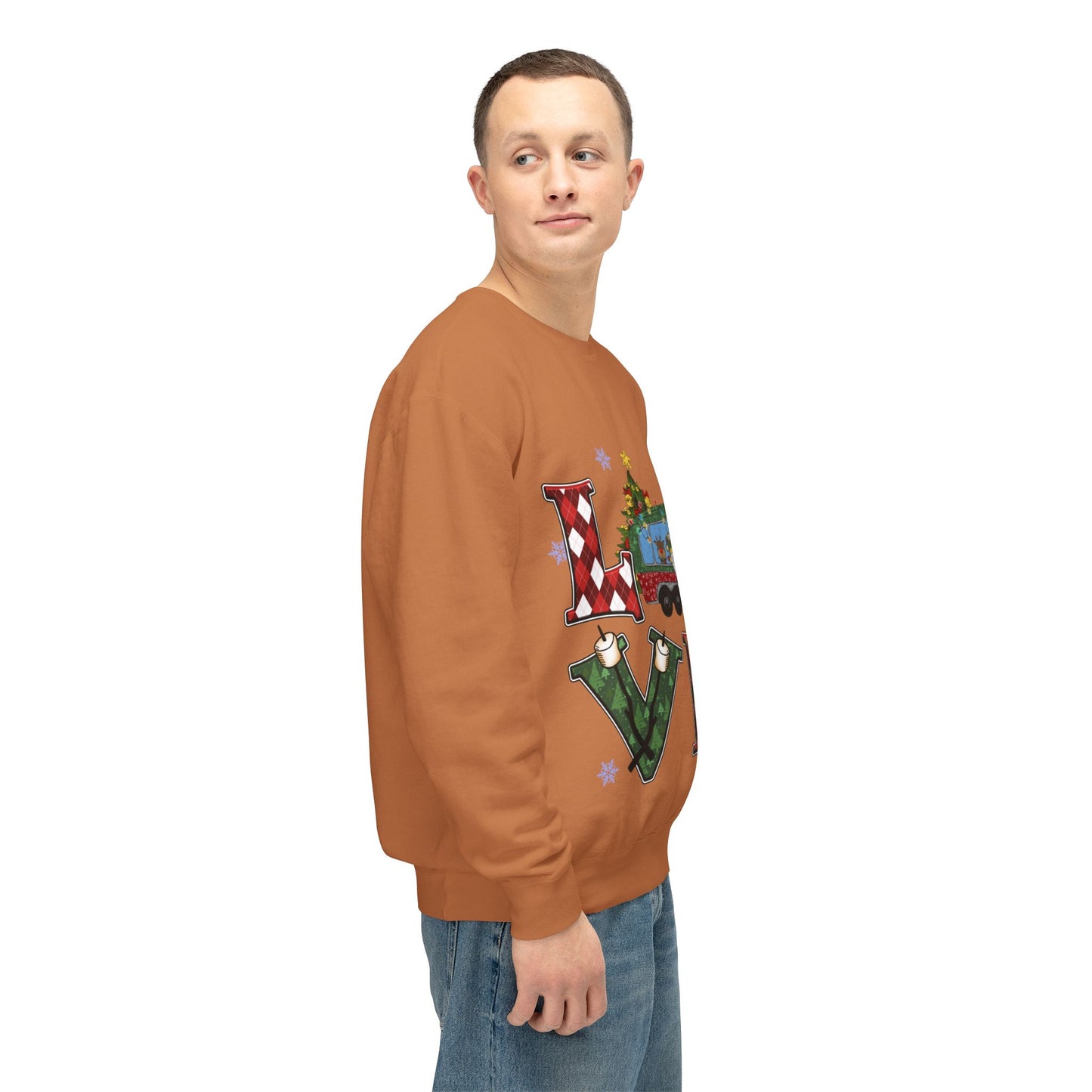Love Vintage Holiday Crewneck Sweatshirt