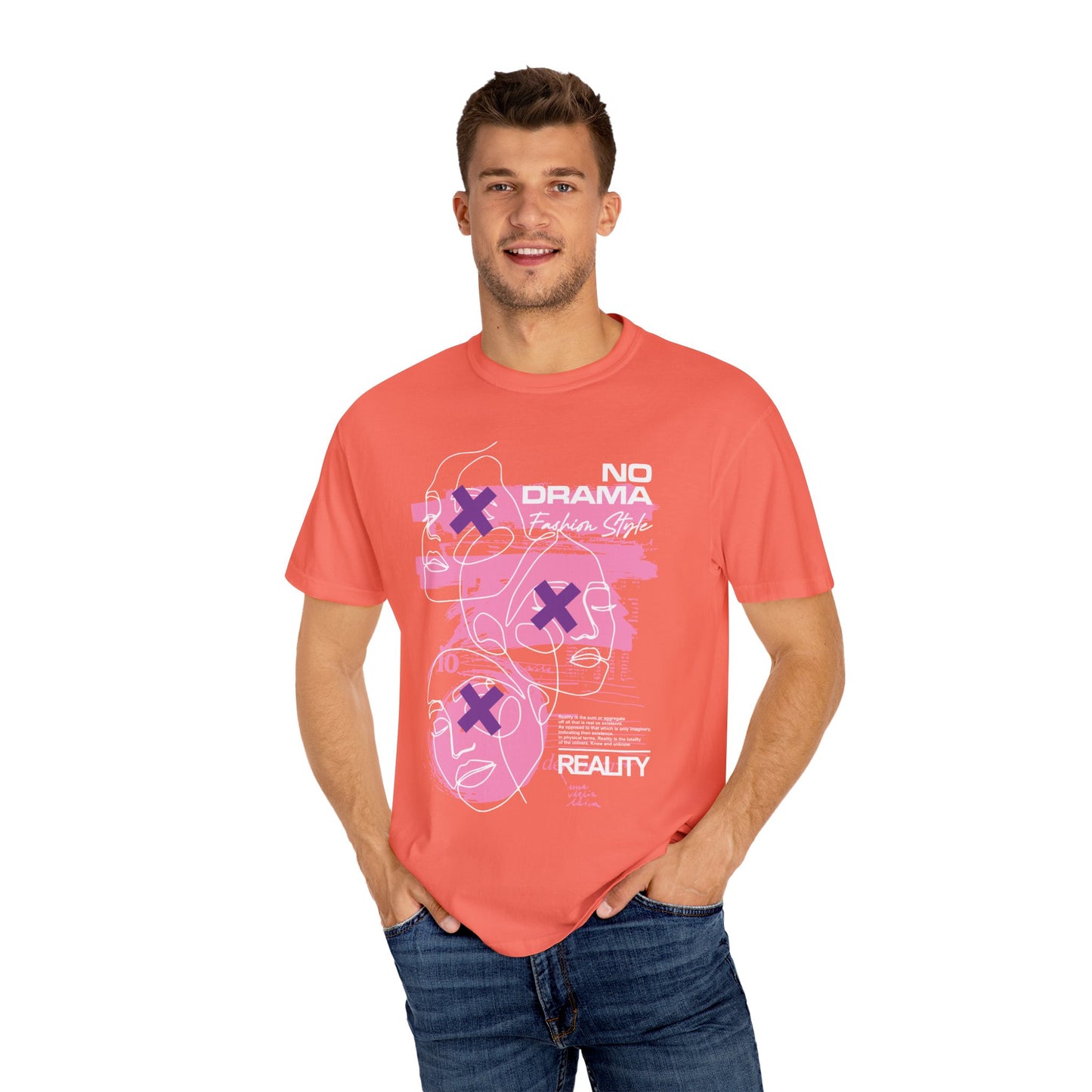 No Drama Garment-Dyed T-shirt