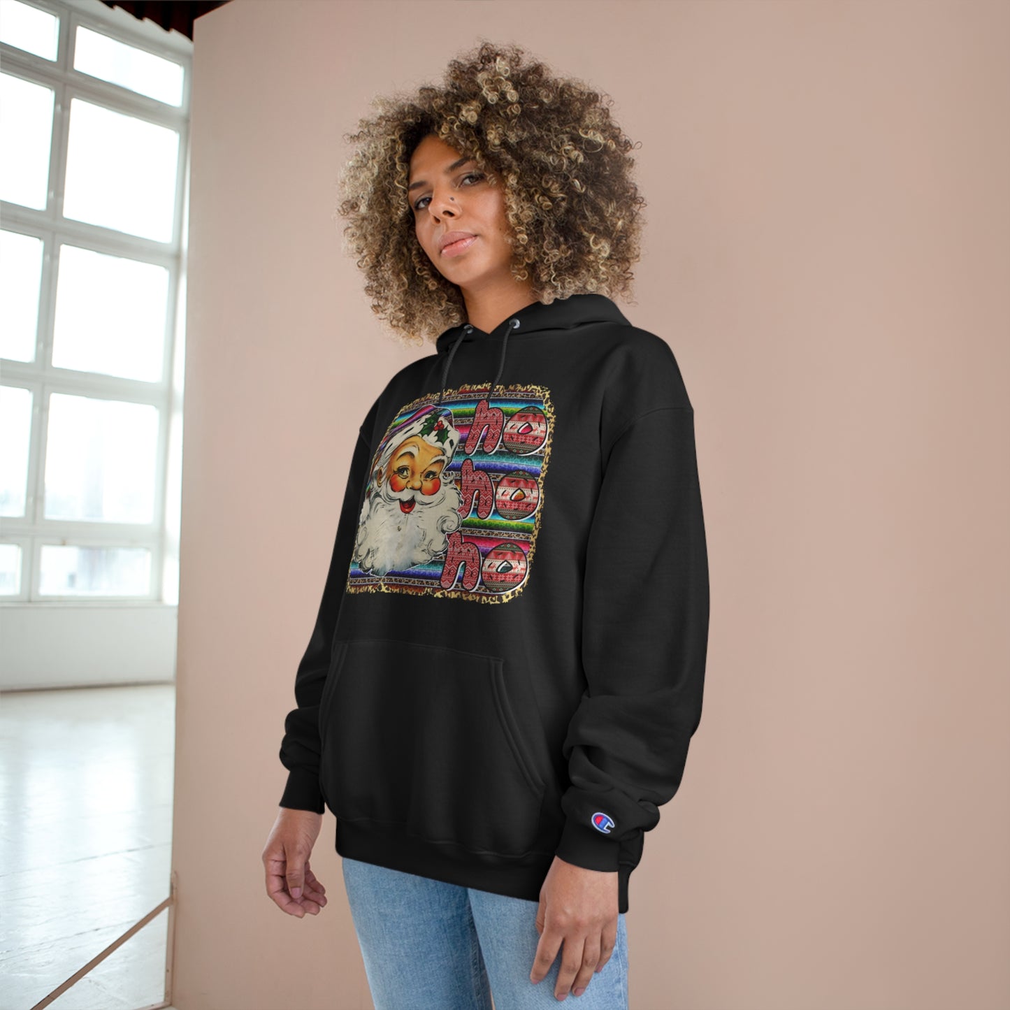 Ho Ho Ho Christmas Champion Hoodie