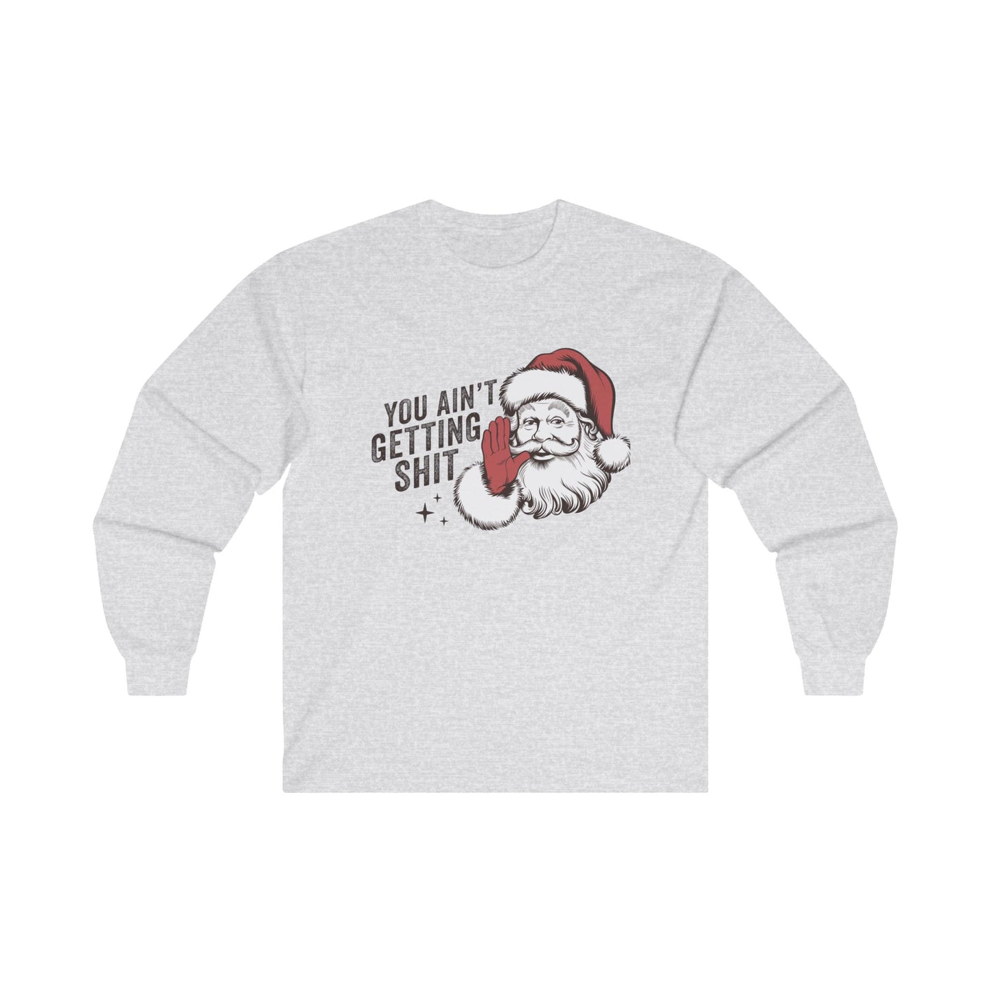 Festive 'Good All Things Are Possible' Long Sleeve Tee