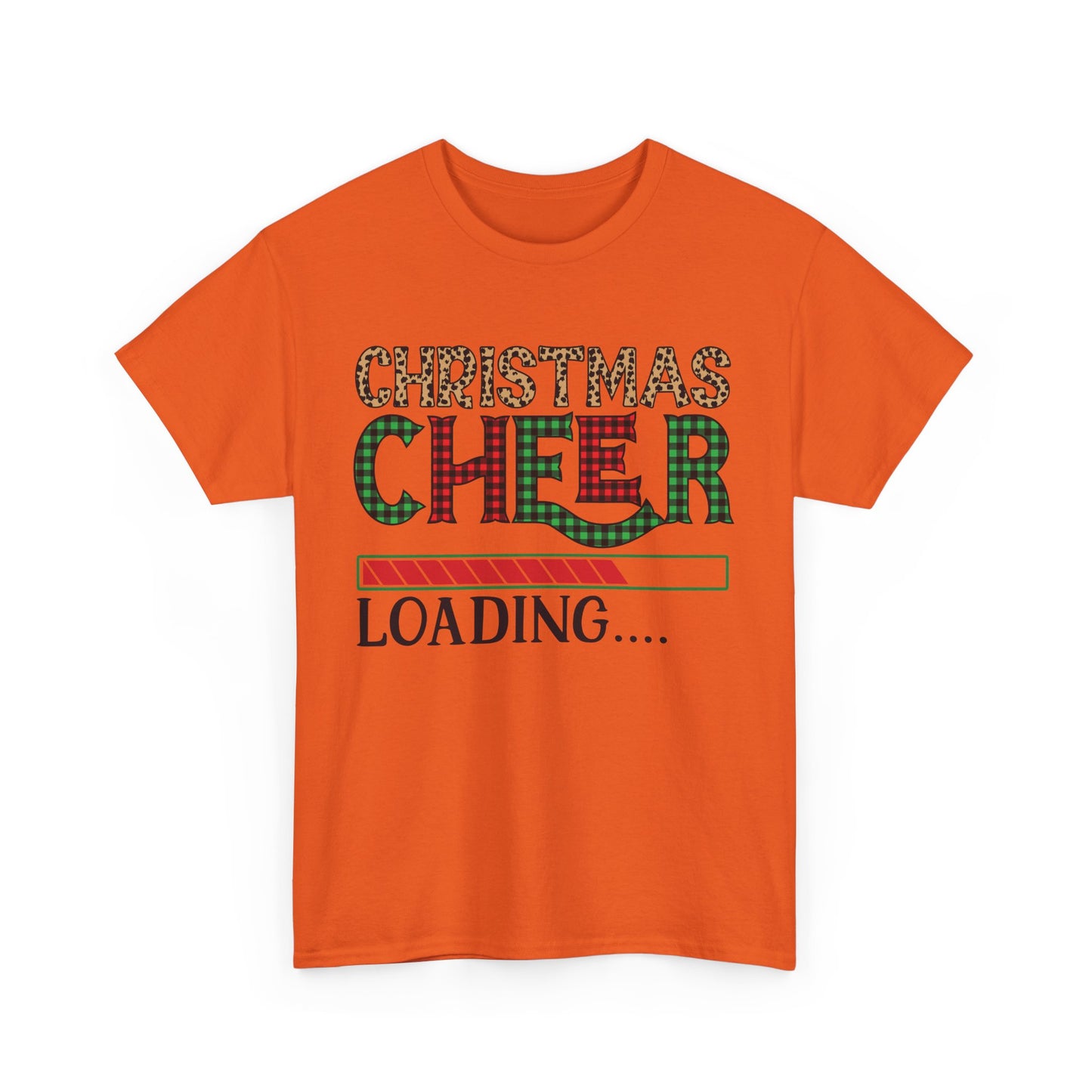 Christmas Cheer Loading Unisex Heavy Cotton Tee