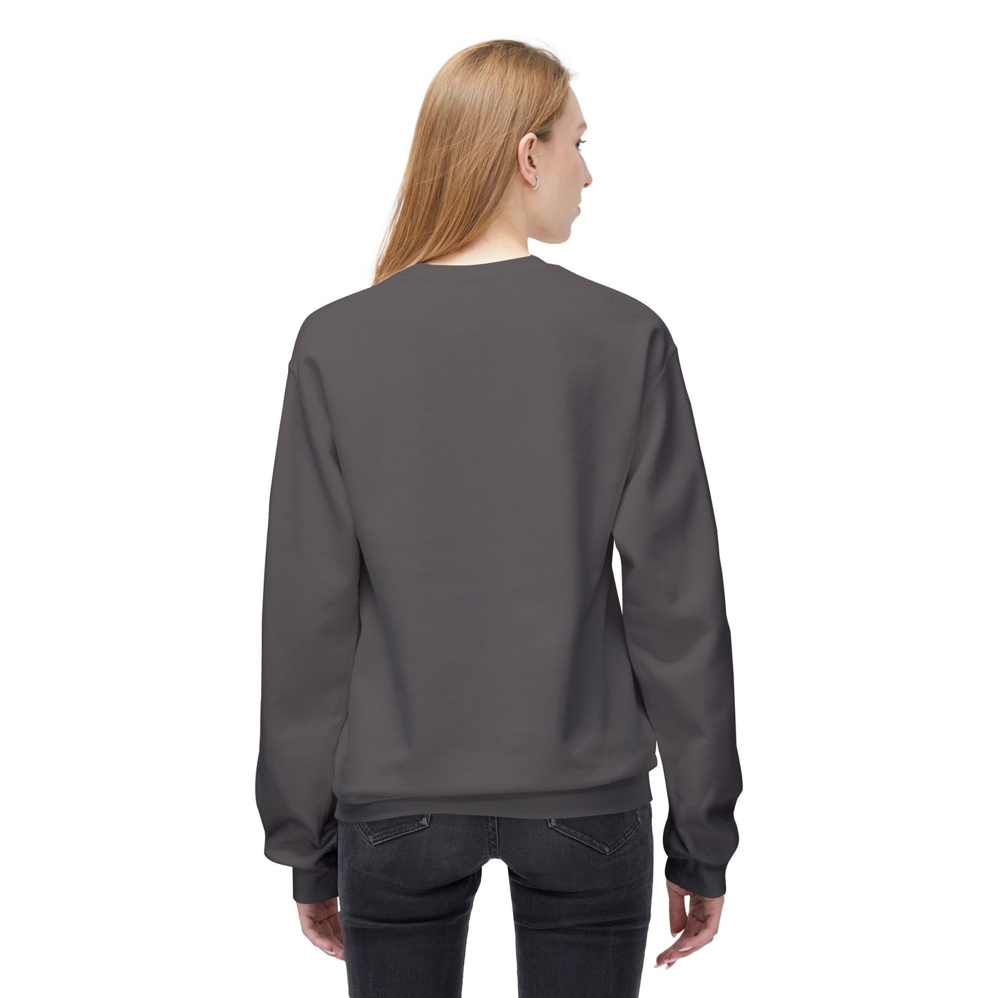 Festive Fleece Crewneck Sweatshirt - Christmas Cheer Design