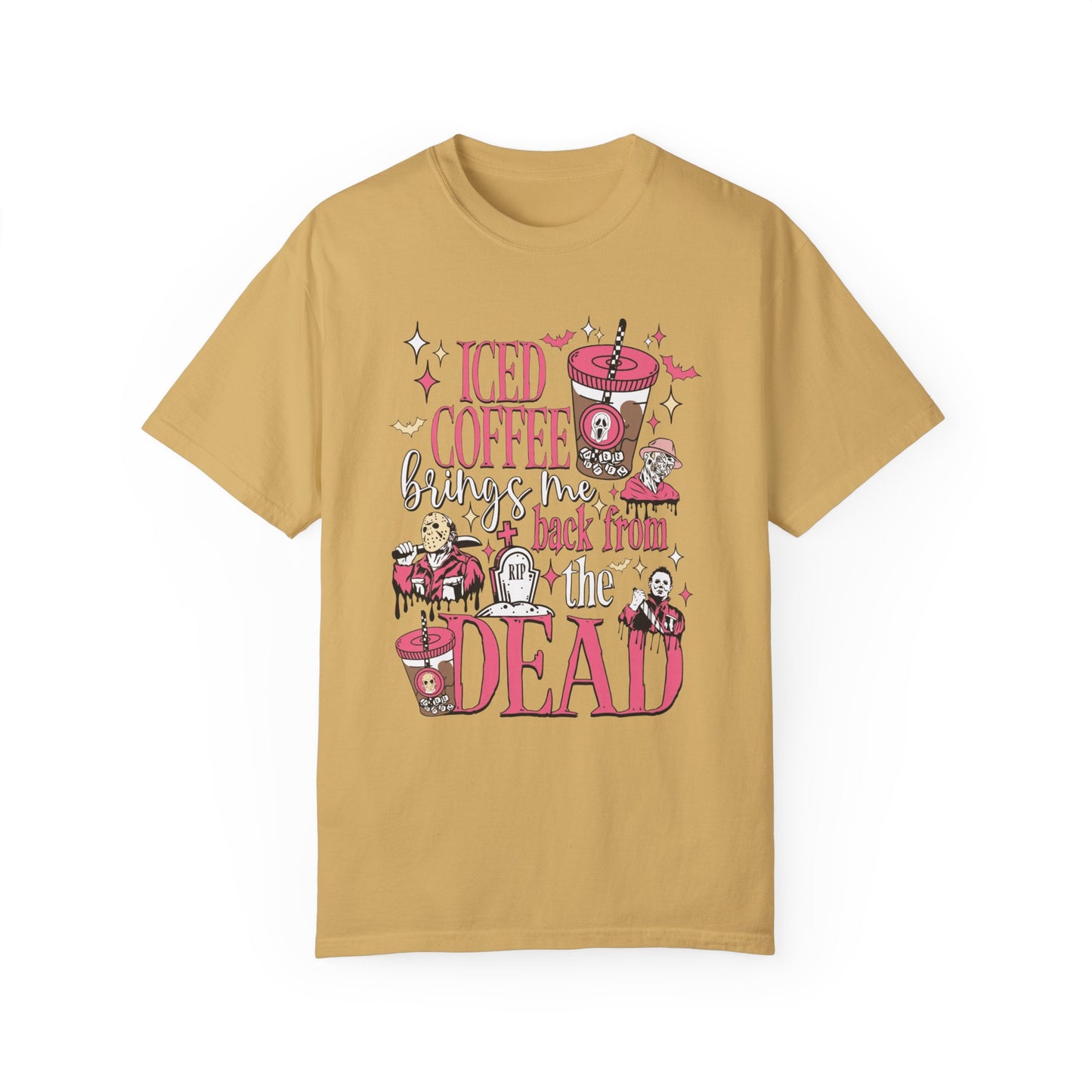 Ice Coffee Garment-Dyed T-shirt