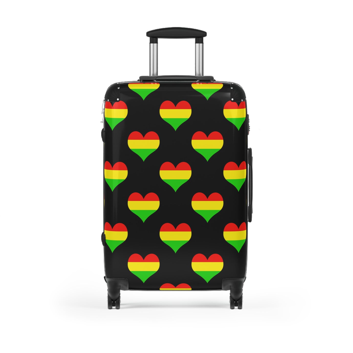Rasta Hearts Suitcase