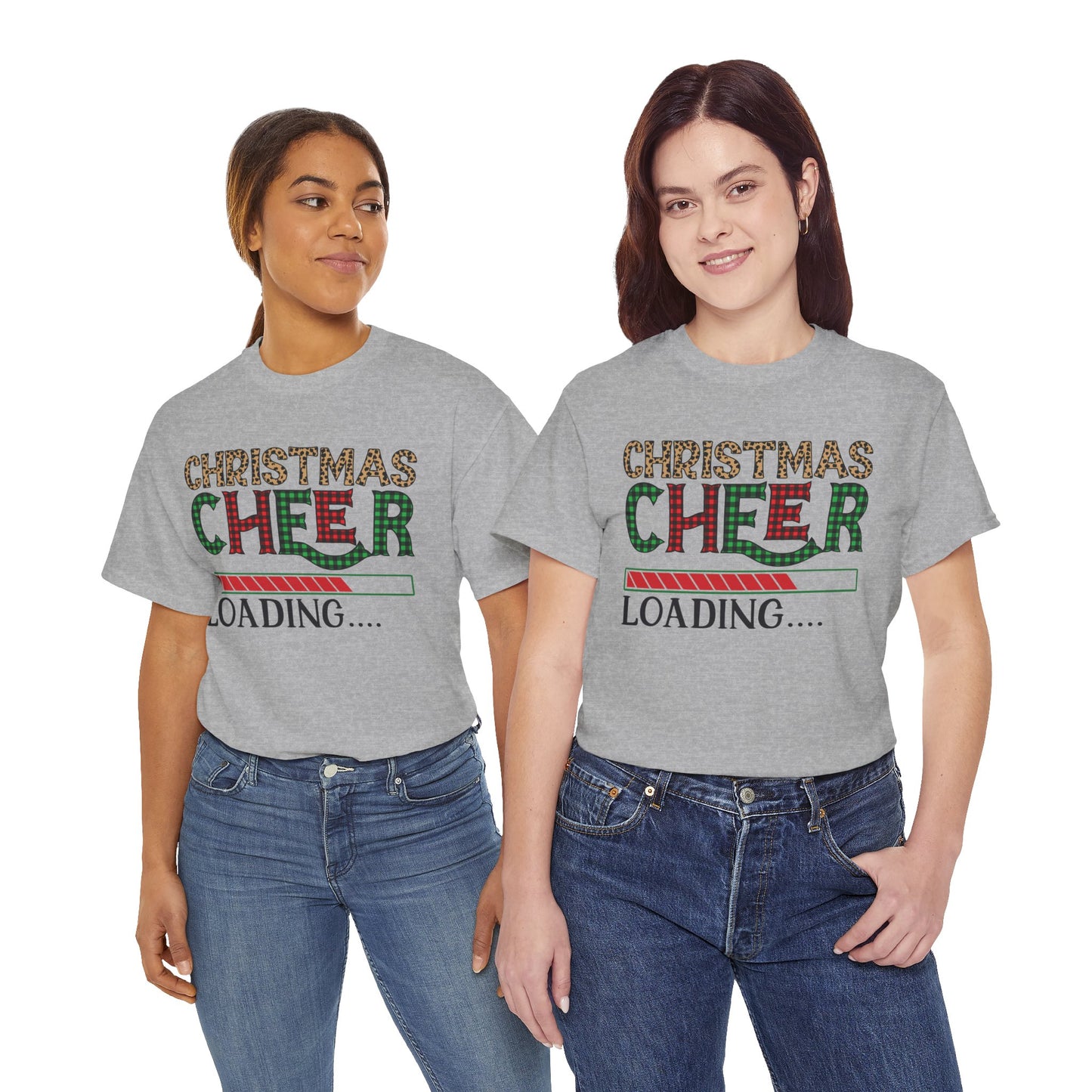 Christmas Cheer Loading Unisex Heavy Cotton Tee