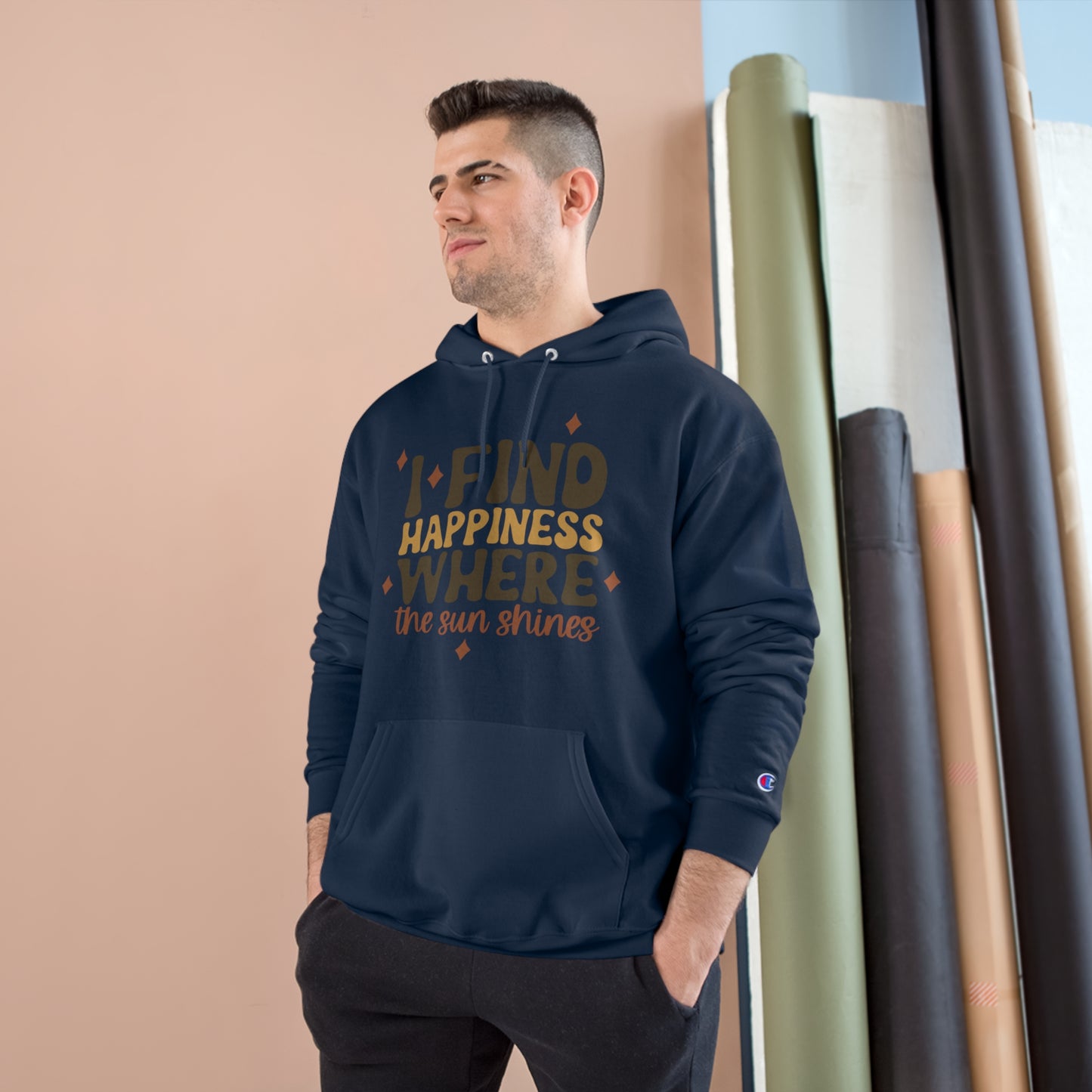 Happiness and Sunshine Champion Hoodie