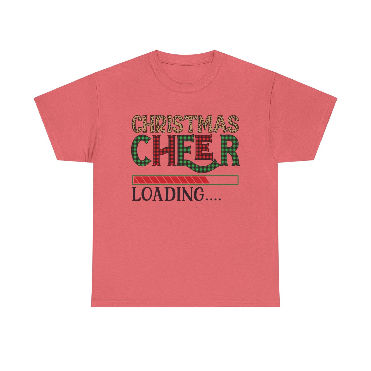 Christmas Cheer Loading Unisex Heavy Cotton Tee