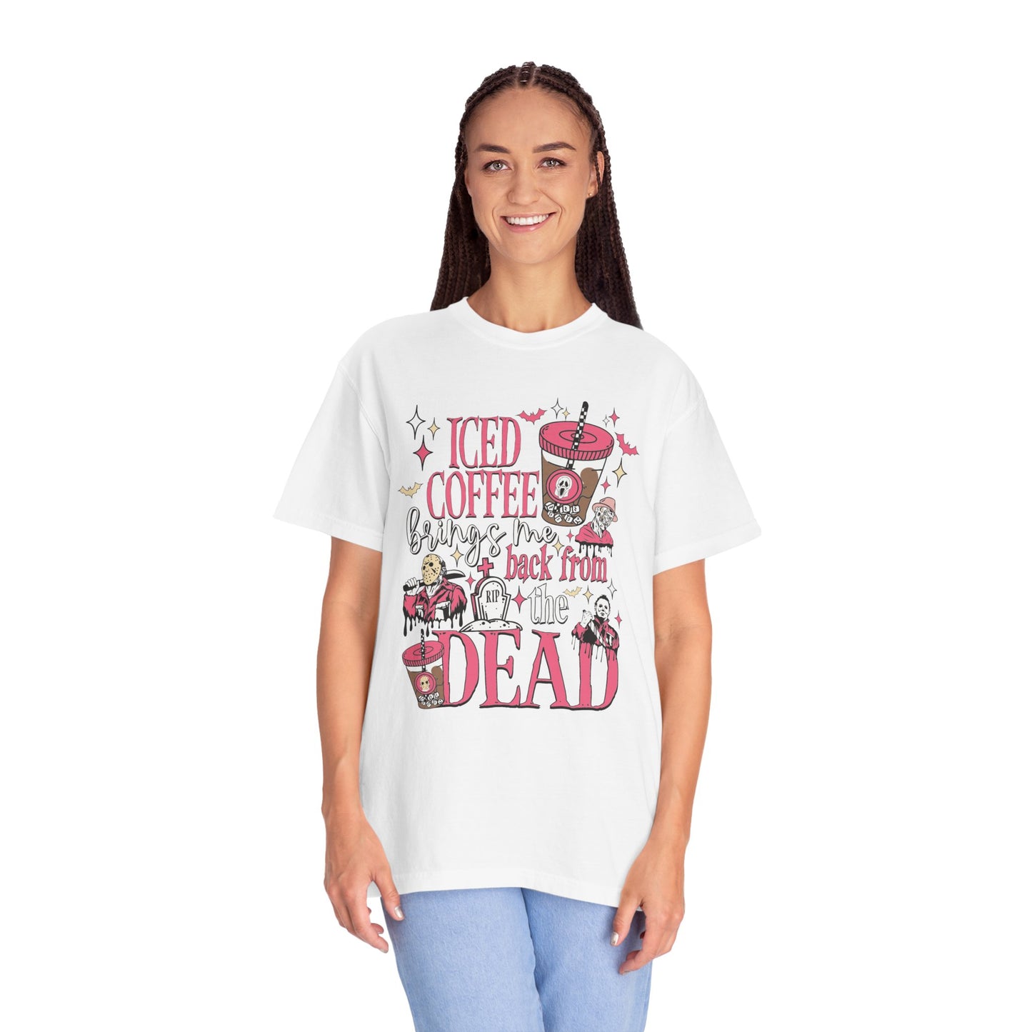 Ice Coffee Garment-Dyed T-shirt