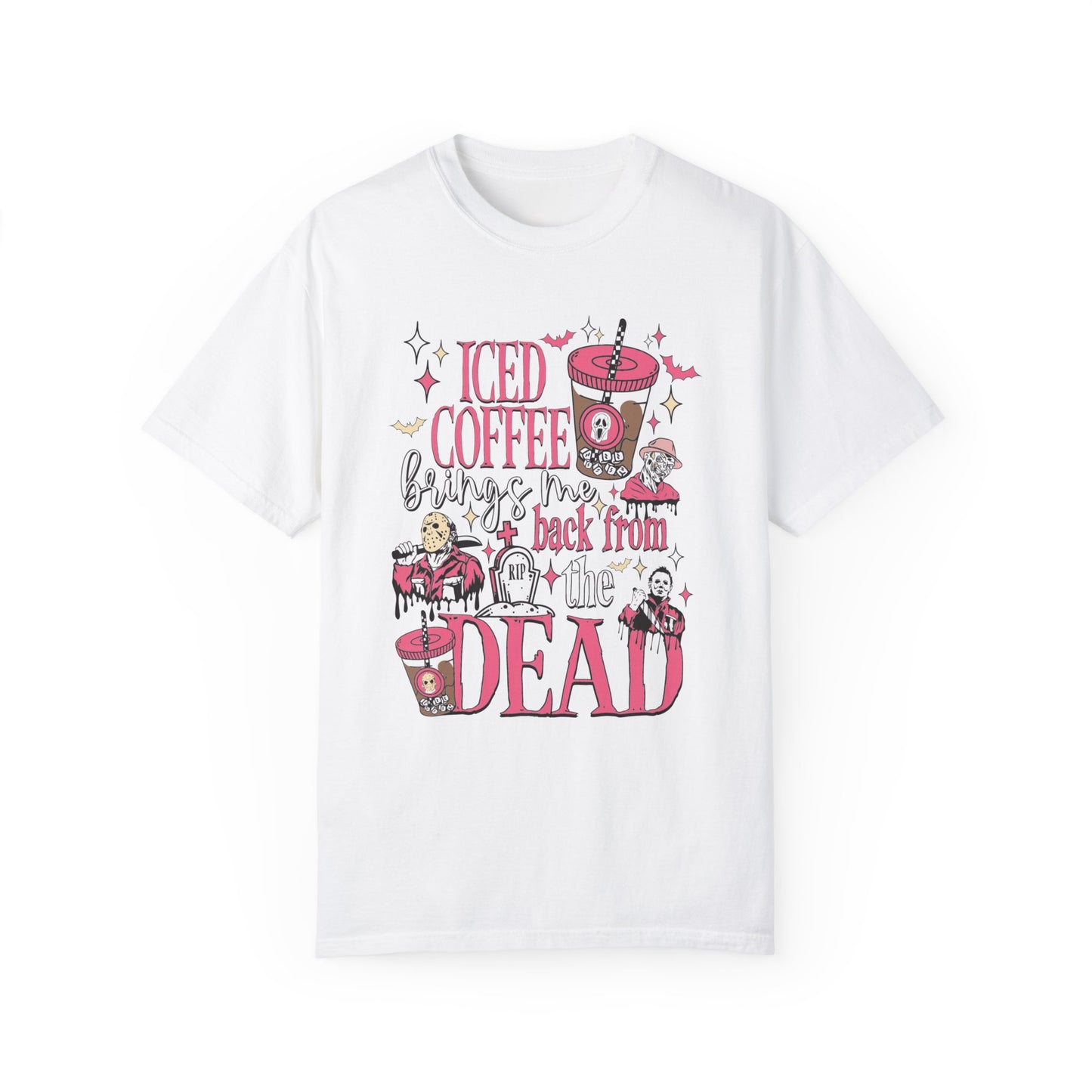 Ice Coffee Garment-Dyed T-shirt