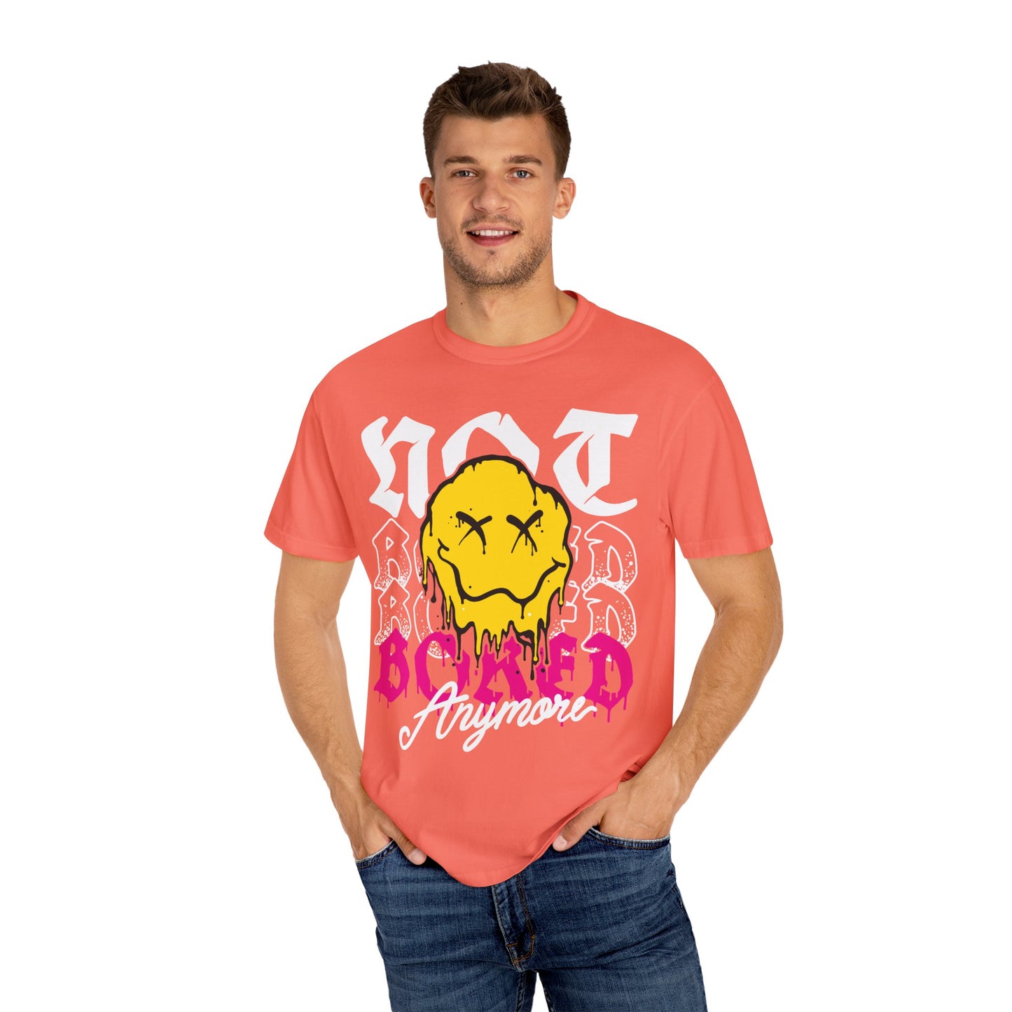 Not Bored Today Garment-Dyed T-shirt