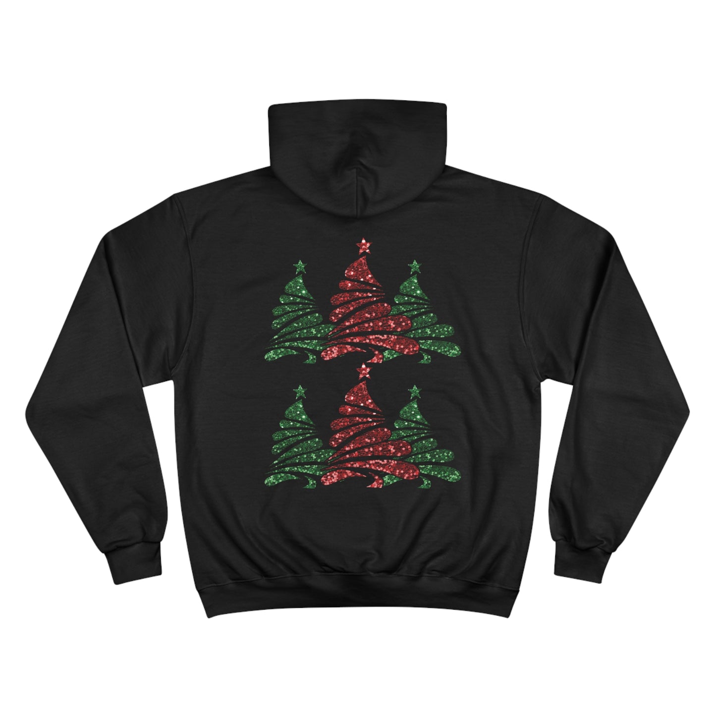 Festive Champion Hoodie - 'Tis the Season Christmas Sweatshirt