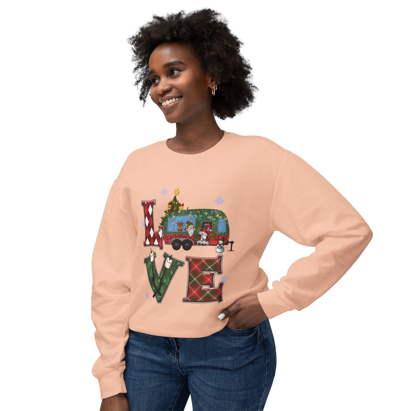 Love Vintage Holiday Crewneck Sweatshirt