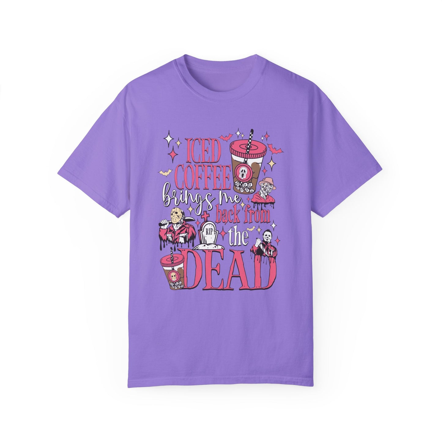 Ice Coffee Garment-Dyed T-shirt