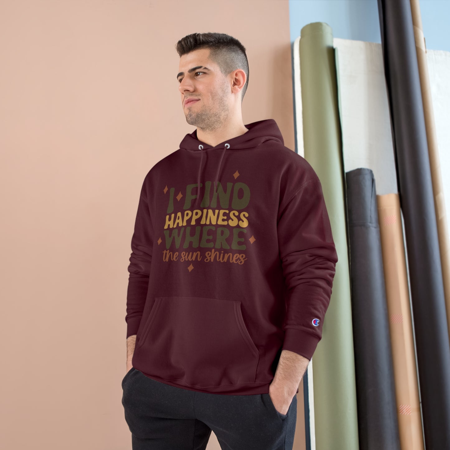 Happiness and Sunshine Champion Hoodie