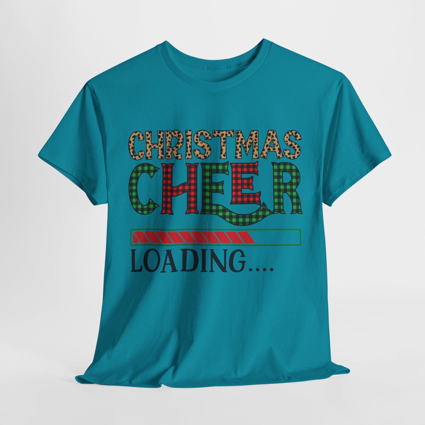 Christmas Cheer Loading Unisex Heavy Cotton Tee