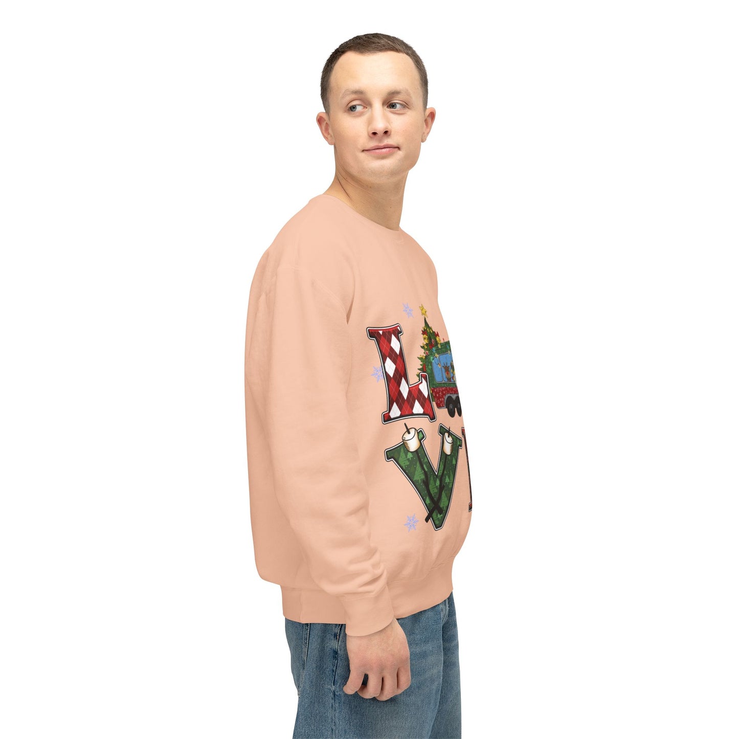 Love Vintage Holiday Crewneck Sweatshirt