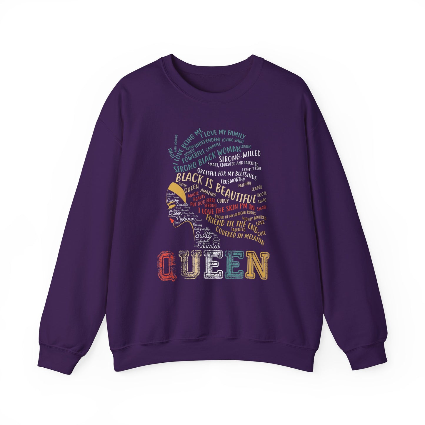 Queen Heavy Blend Crewneck Sweatshirt