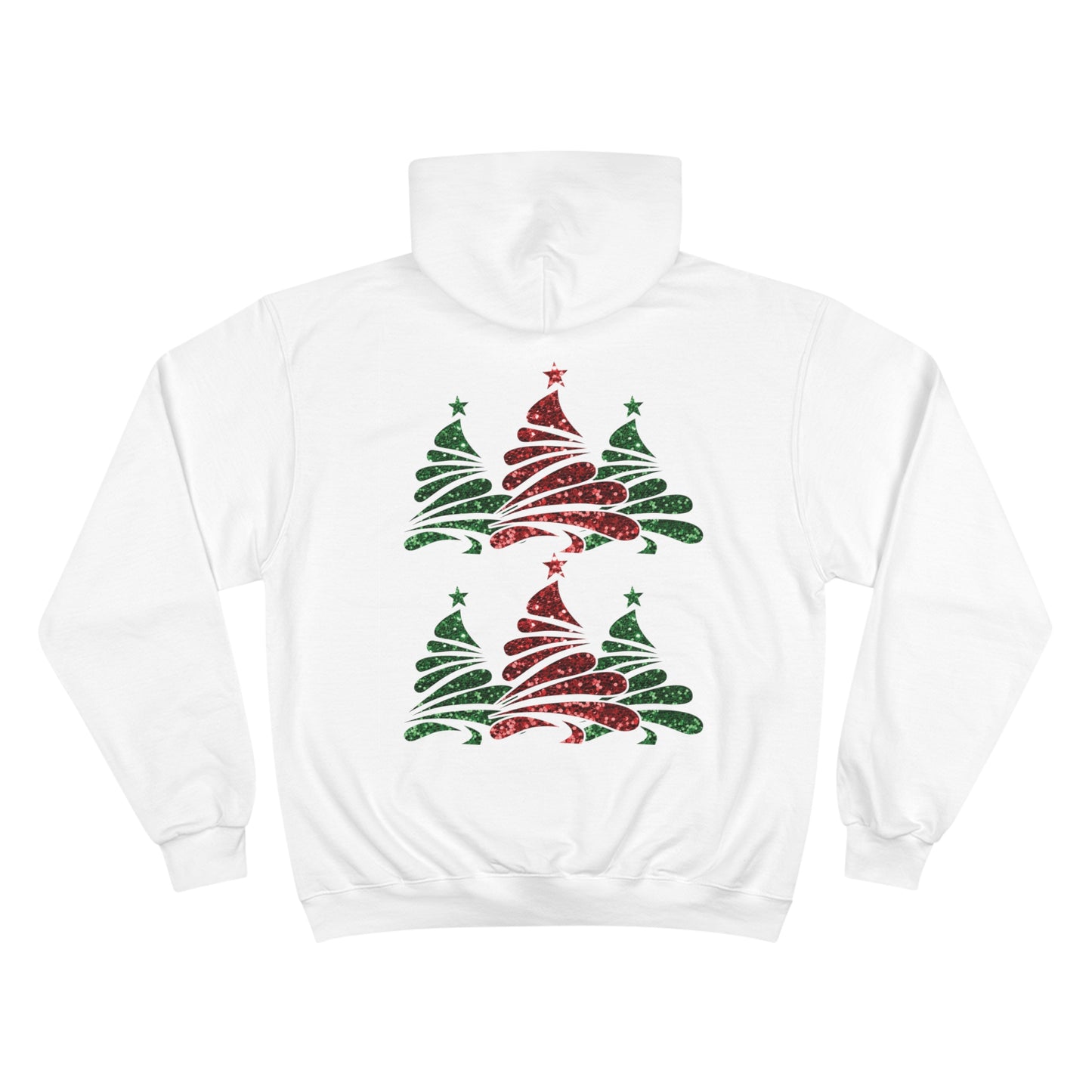 Festive Champion Hoodie - 'Tis the Season Christmas Sweatshirt