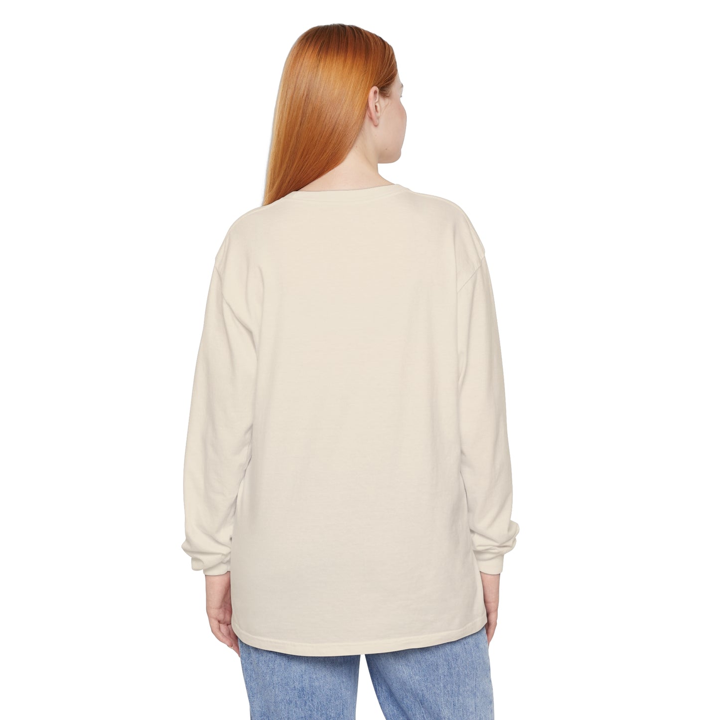 Funny Holiday Long Sleeve T-Shirt - 'Dead Inside But Jolly AF'