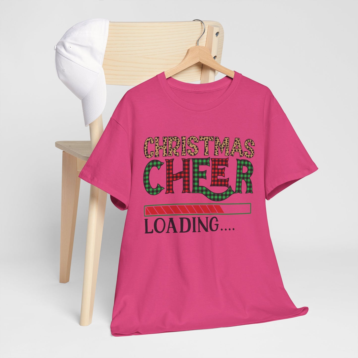 Christmas Cheer Loading Unisex Heavy Cotton Tee