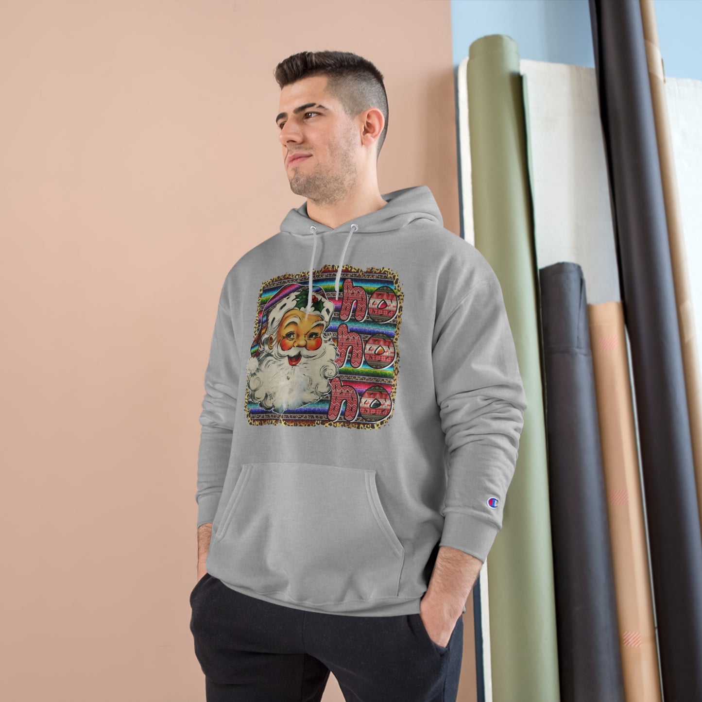 Ho Ho Ho Christmas Champion Hoodie