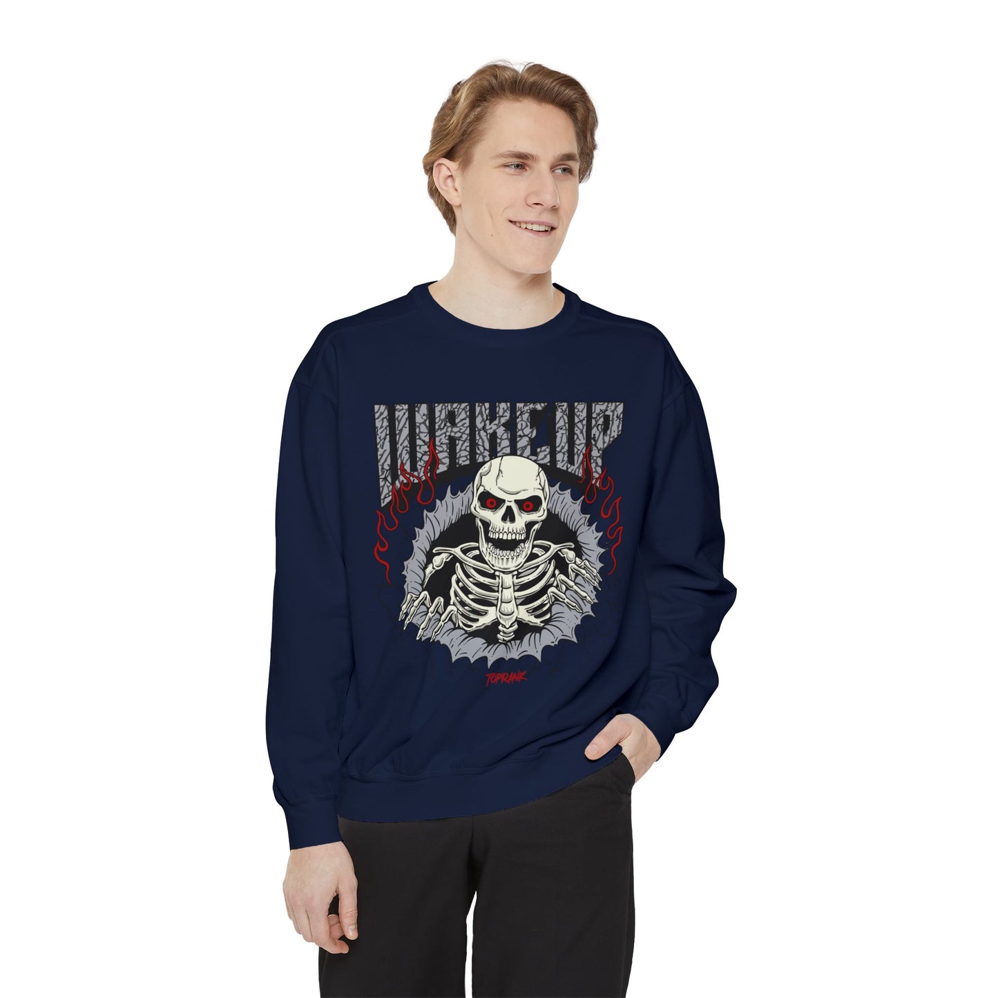 Halloween Garment-Dyed Sweatshirt