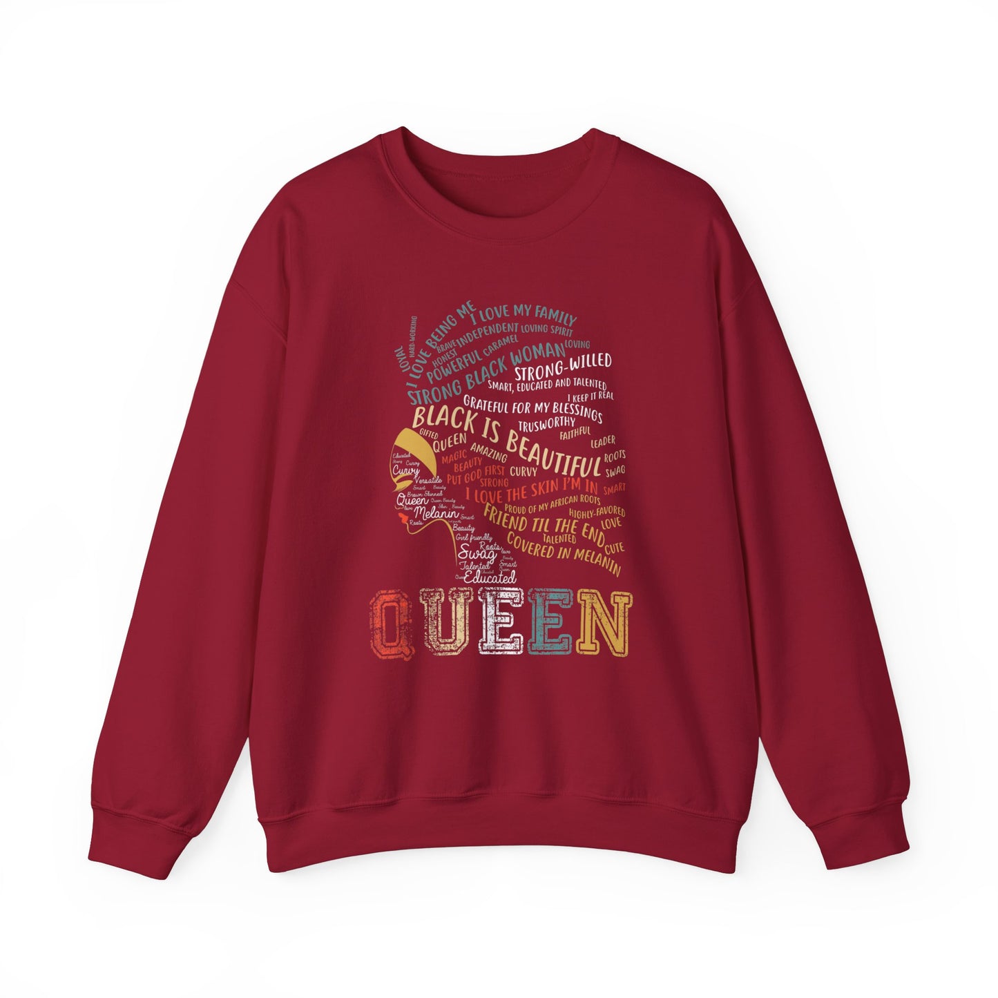 Queen Heavy Blend Crewneck Sweatshirt