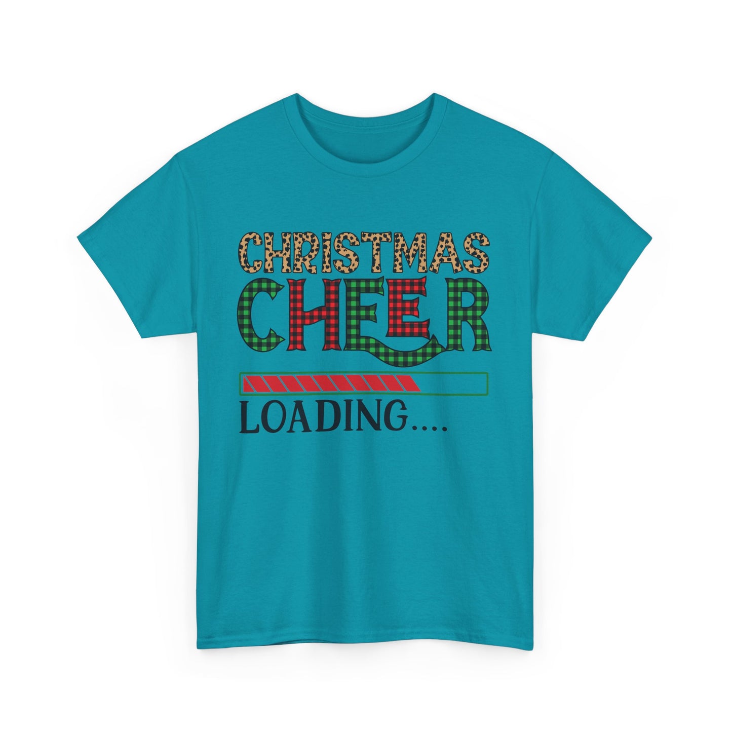 Christmas Cheer Loading Unisex Heavy Cotton Tee
